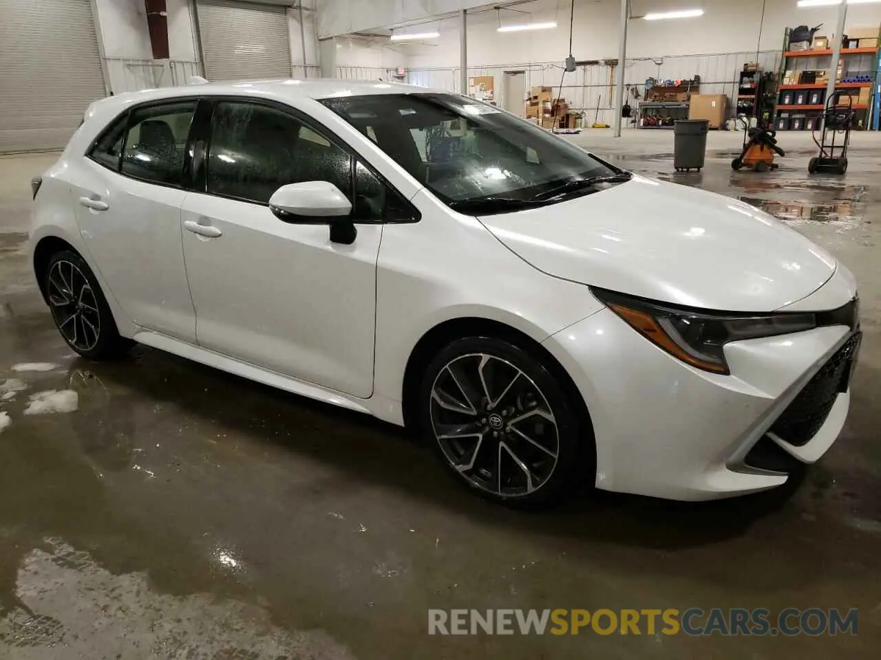 4 Photograph of a damaged car JTNA4MBE3M3137524 TOYOTA COROLLA 2021