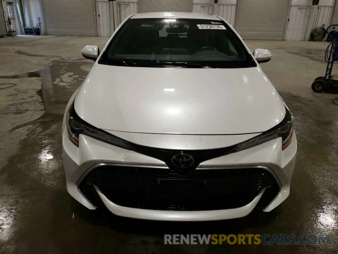 5 Photograph of a damaged car JTNA4MBE3M3137524 TOYOTA COROLLA 2021