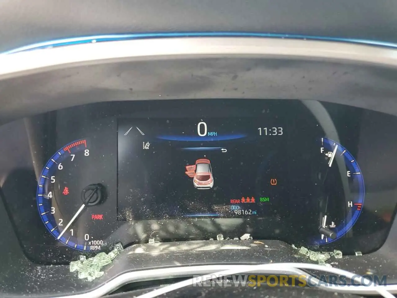 9 Фотография поврежденного автомобиля JTNA4MBE3M3138463 TOYOTA COROLLA 2021