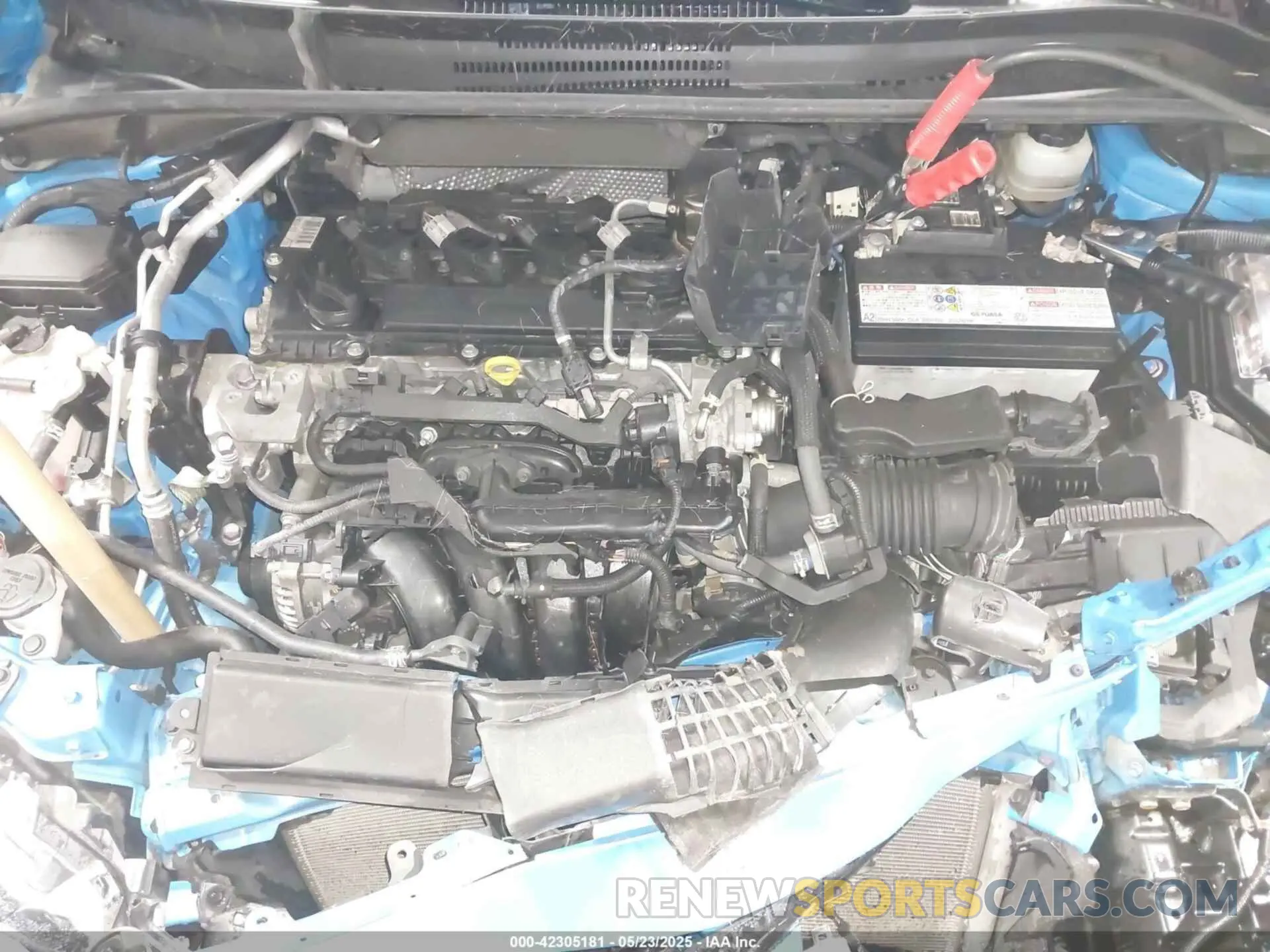 10 Photograph of a damaged car JTNA4MBE6M3139882 TOYOTA COROLLA 2021
