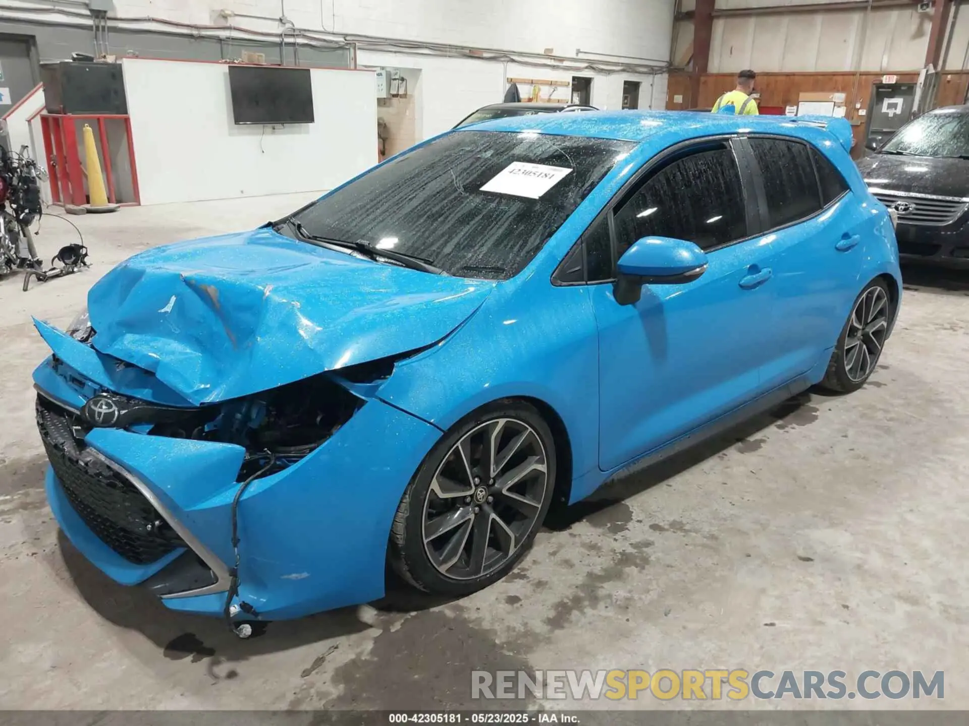 2 Photograph of a damaged car JTNA4MBE6M3139882 TOYOTA COROLLA 2021