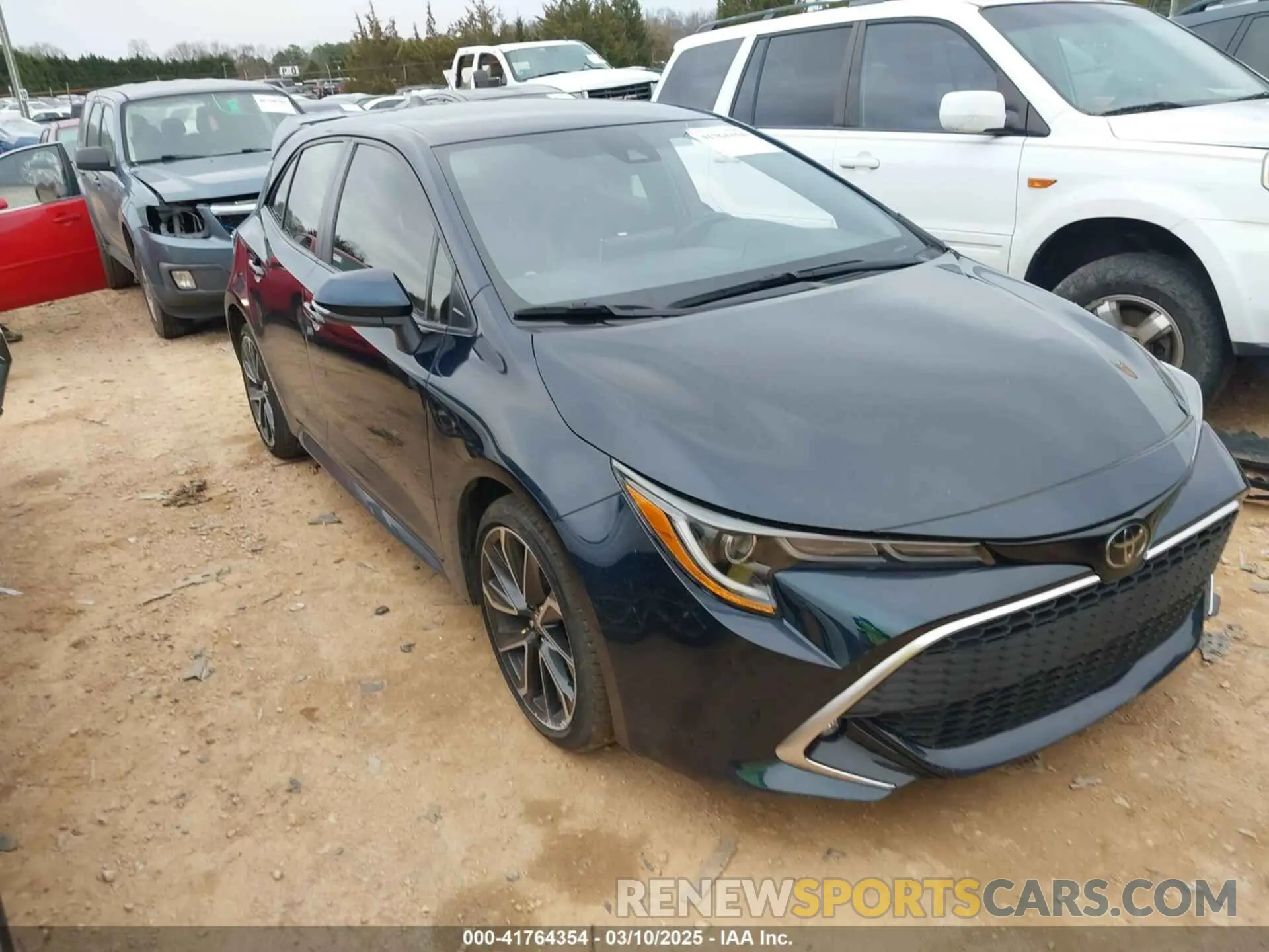 1 Photograph of a damaged car JTNA4MBE7M3139194 TOYOTA COROLLA 2021