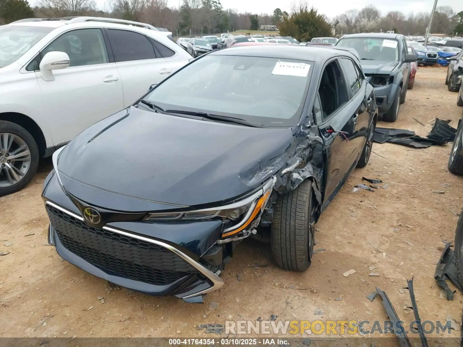 2 Photograph of a damaged car JTNA4MBE7M3139194 TOYOTA COROLLA 2021