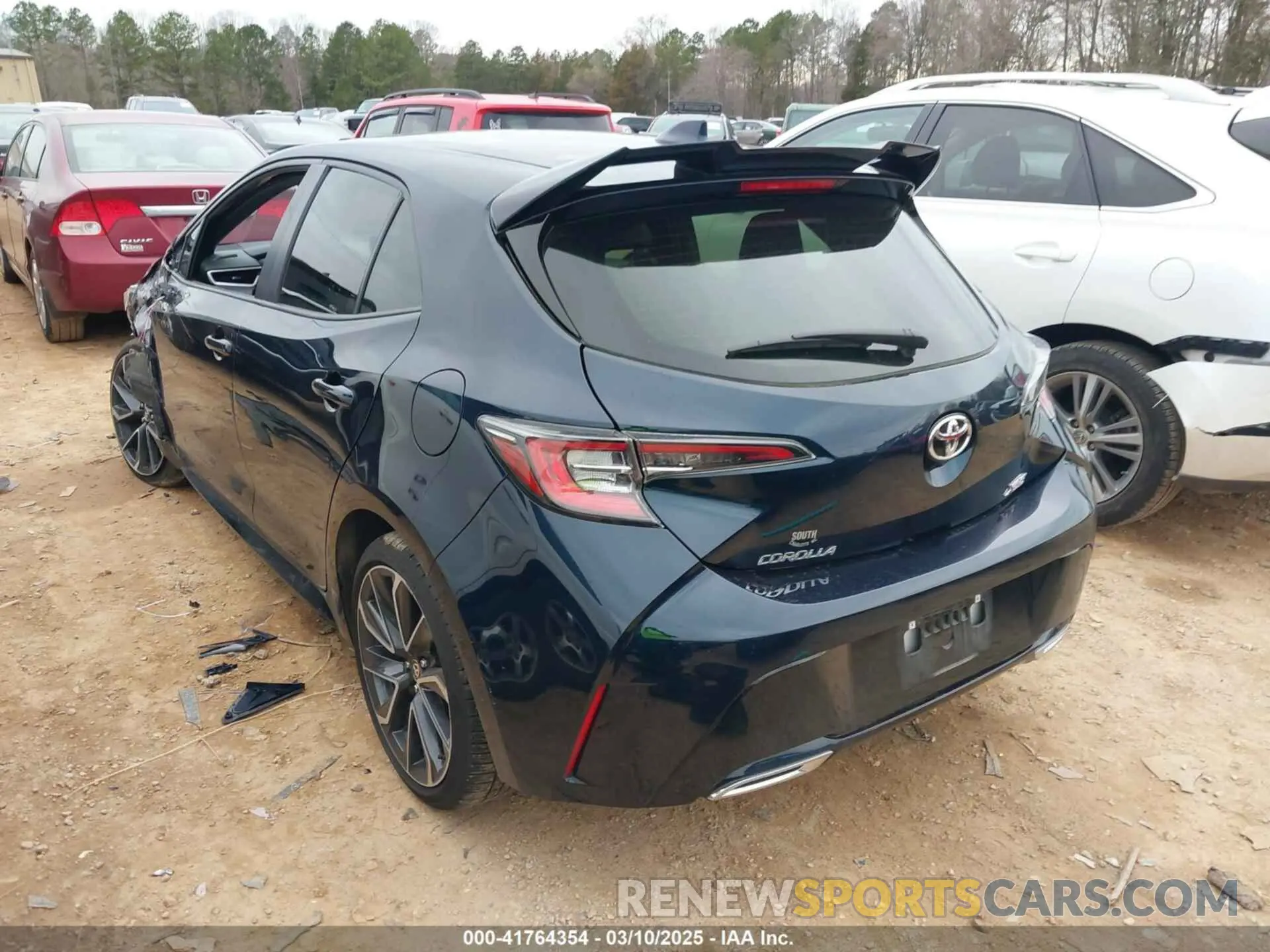 3 Photograph of a damaged car JTNA4MBE7M3139194 TOYOTA COROLLA 2021