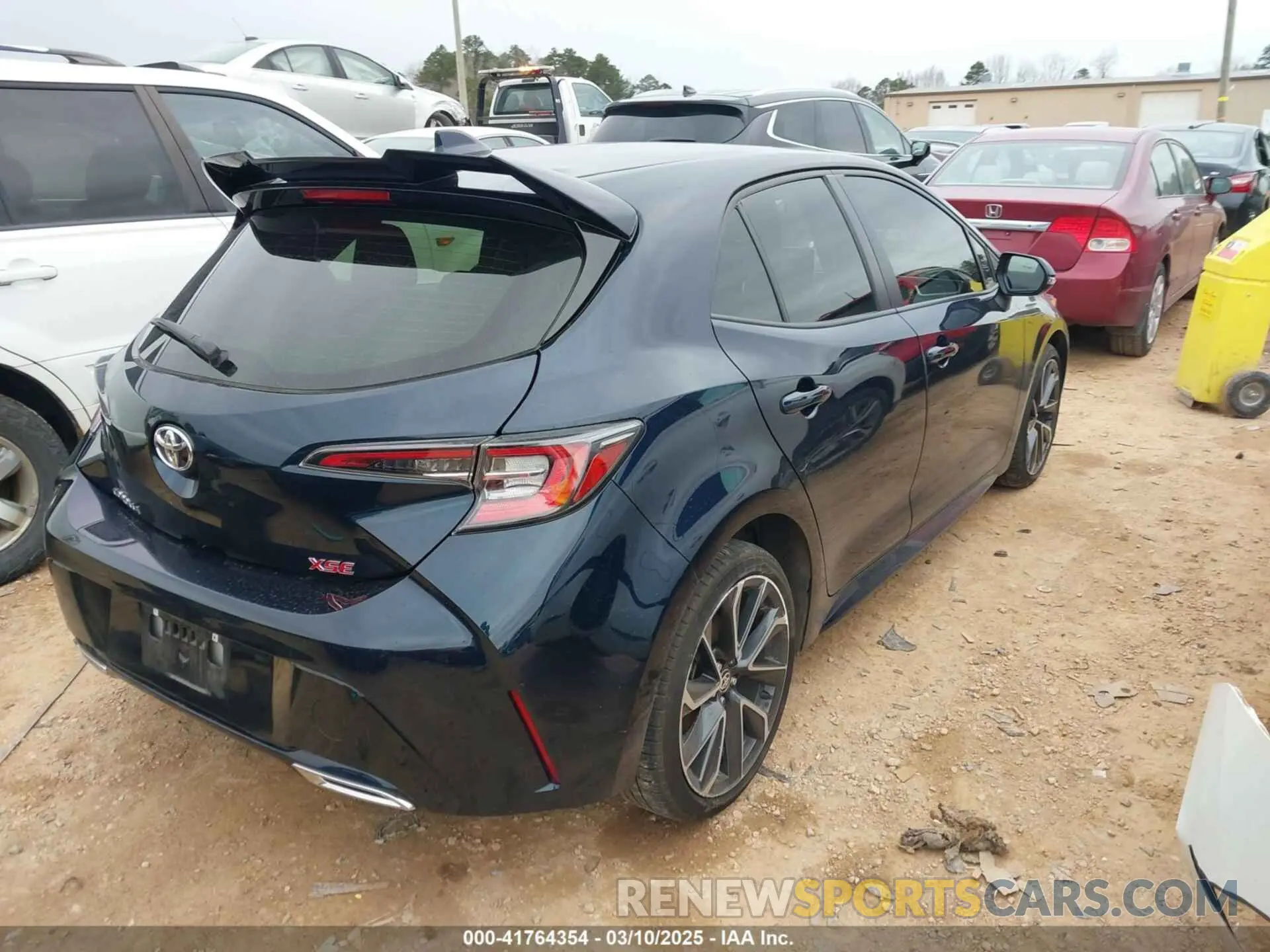 4 Photograph of a damaged car JTNA4MBE7M3139194 TOYOTA COROLLA 2021