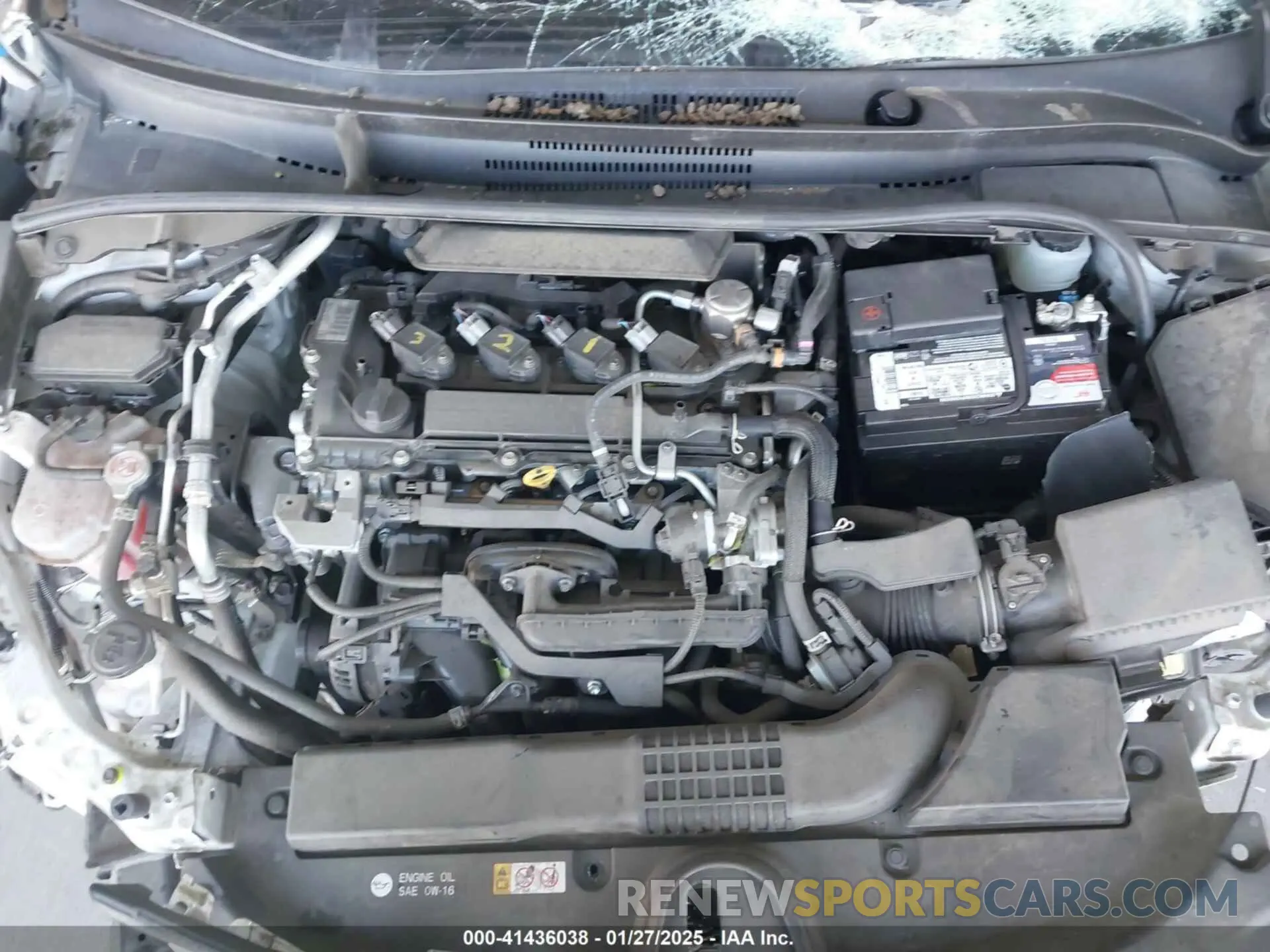 10 Photograph of a damaged car JTNA4MBE8M3109069 TOYOTA COROLLA 2021