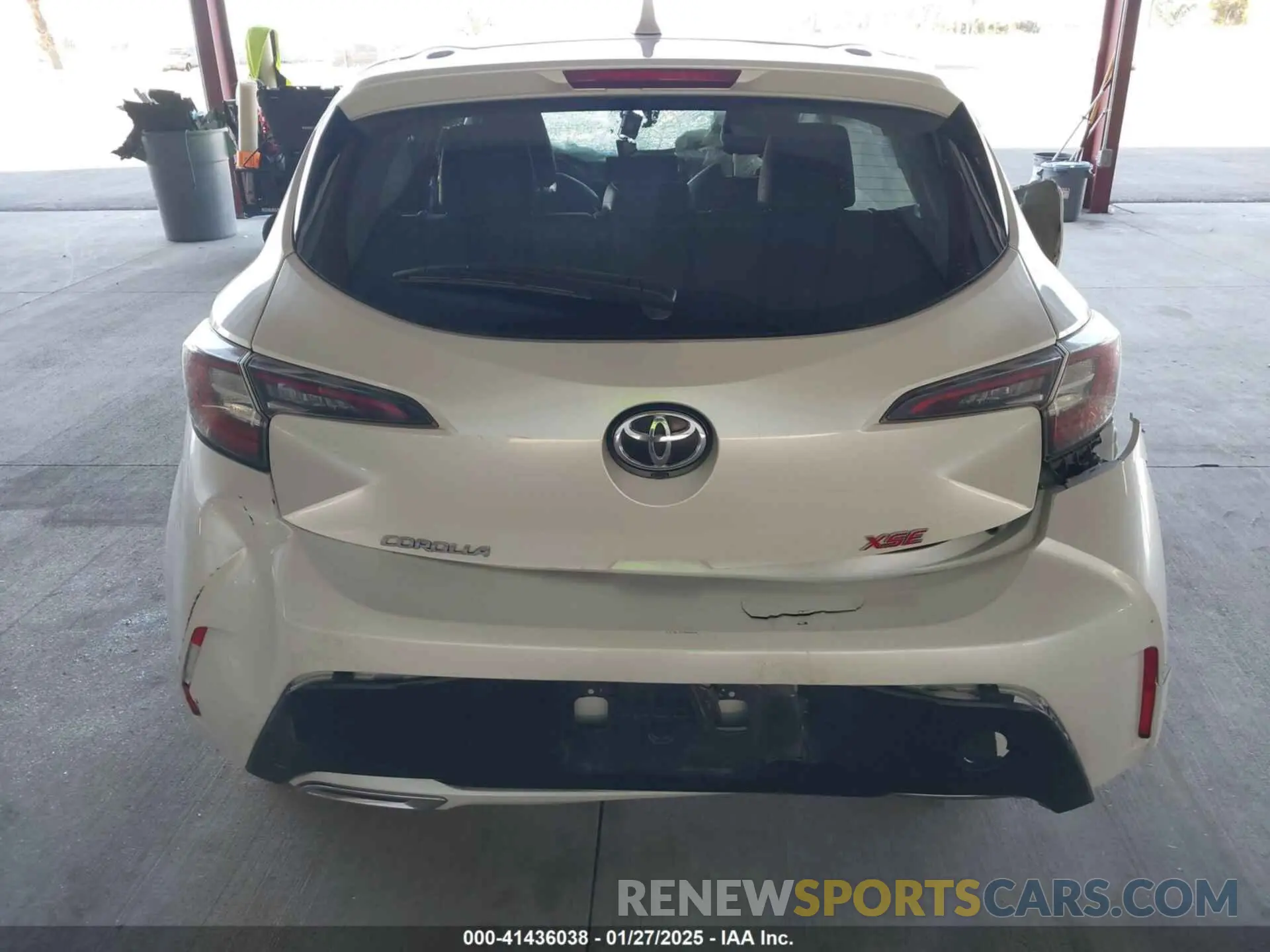 16 Photograph of a damaged car JTNA4MBE8M3109069 TOYOTA COROLLA 2021
