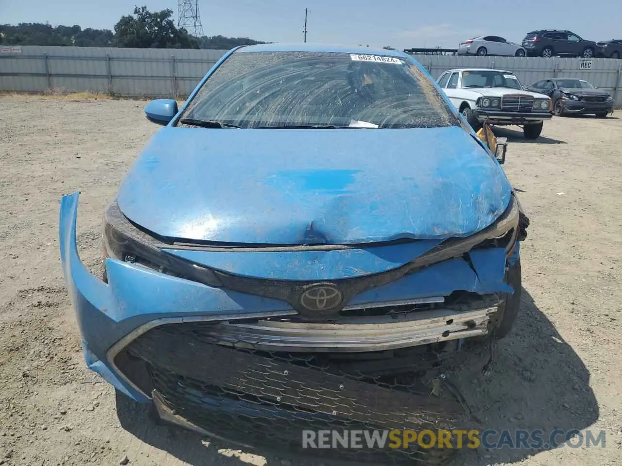 5 Photograph of a damaged car JTNA4MBE8M3129354 TOYOTA COROLLA 2021