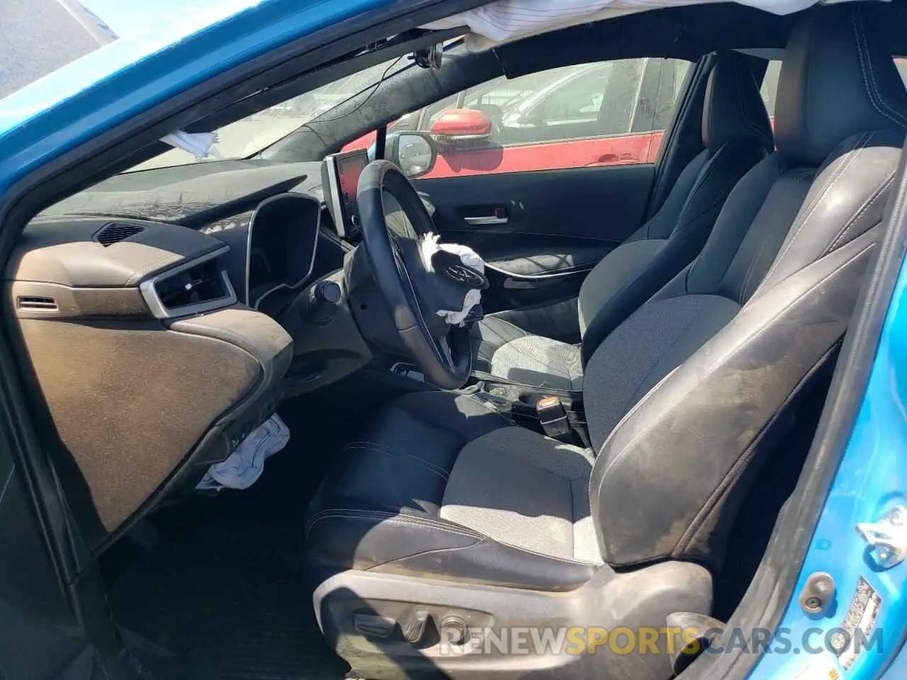 7 Photograph of a damaged car JTNA4MBE8M3129354 TOYOTA COROLLA 2021