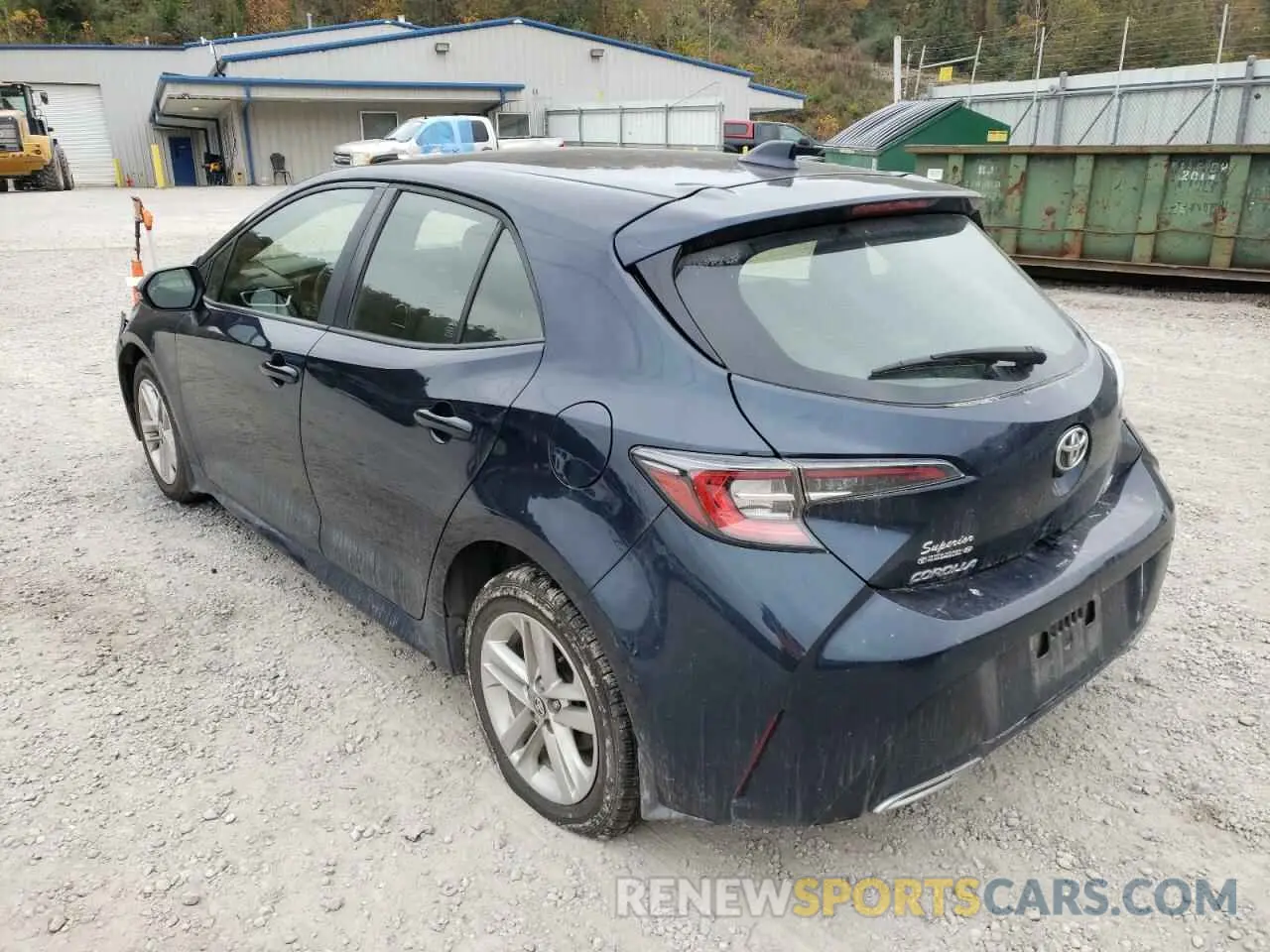3 Photograph of a damaged car JTNB4MBE6M3106224 TOYOTA COROLLA 2021