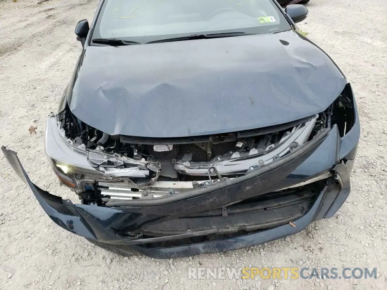 9 Photograph of a damaged car JTNB4MBE6M3106224 TOYOTA COROLLA 2021