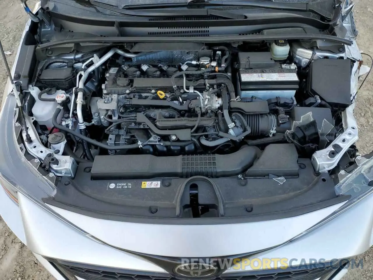 12 Фотография поврежденного автомобиля JTNB4MBE6M3125226 TOYOTA COROLLA 2021