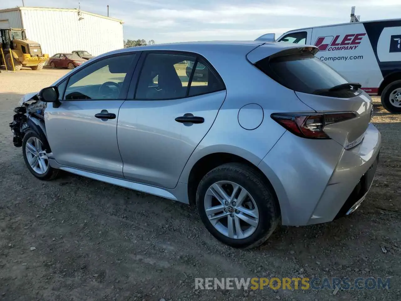 2 Фотография поврежденного автомобиля JTNB4MBE6M3125226 TOYOTA COROLLA 2021