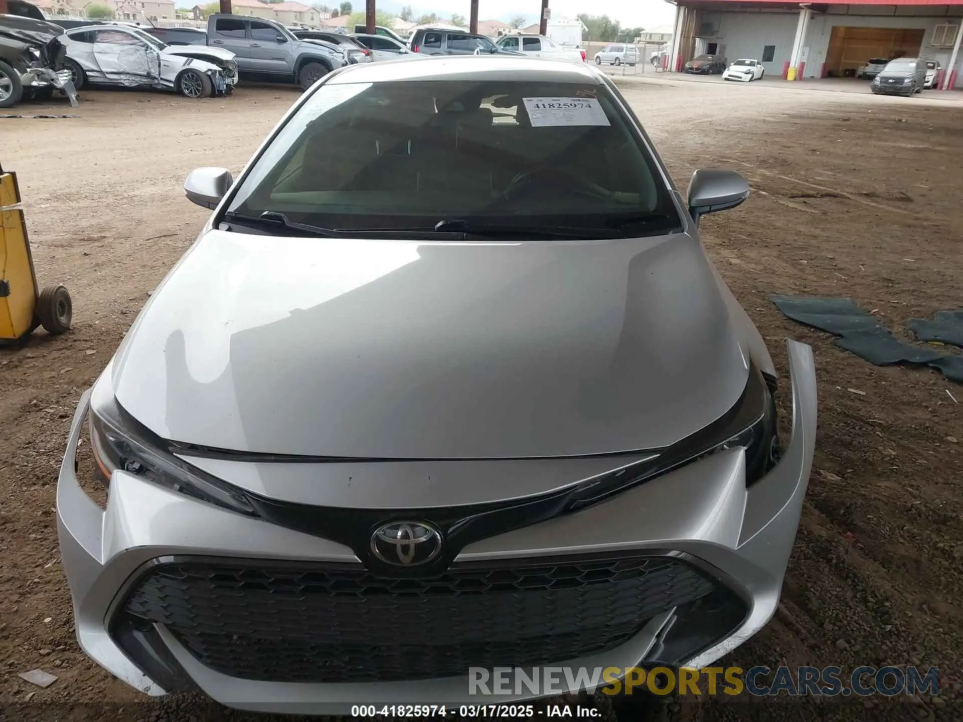 12 Photograph of a damaged car JTNB4MBE6M3126568 TOYOTA COROLLA 2021