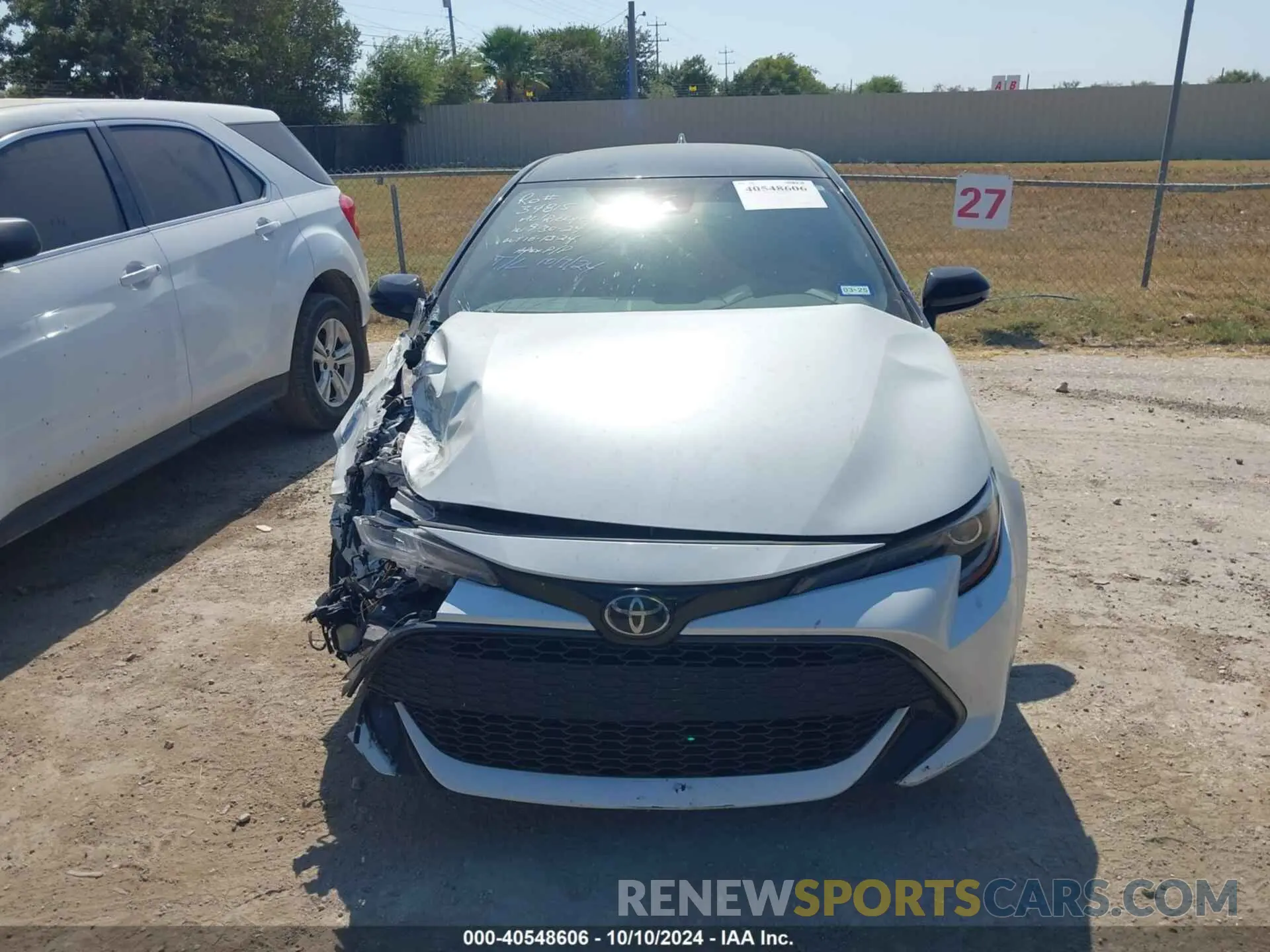 12 Photograph of a damaged car JTNB4MBE6M3137232 TOYOTA COROLLA 2021