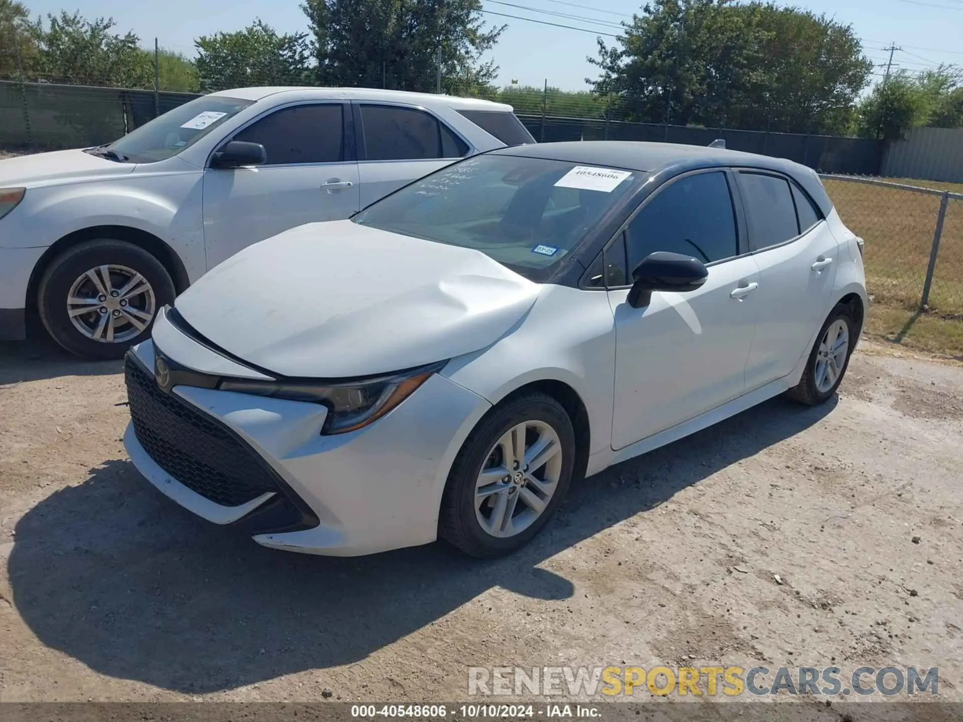 2 Photograph of a damaged car JTNB4MBE6M3137232 TOYOTA COROLLA 2021