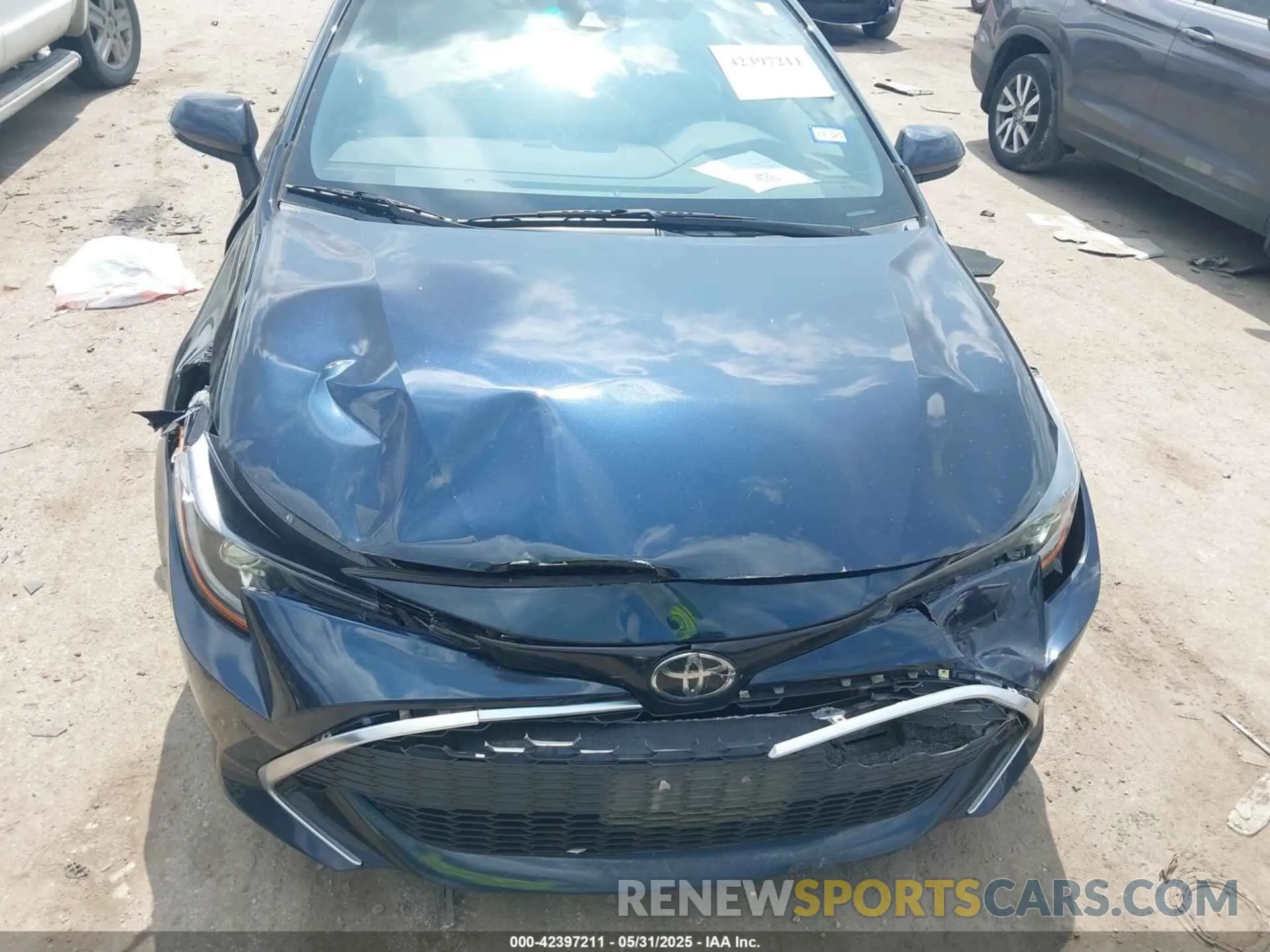 6 Photograph of a damaged car JTNC4MBE2M3114230 TOYOTA COROLLA 2021