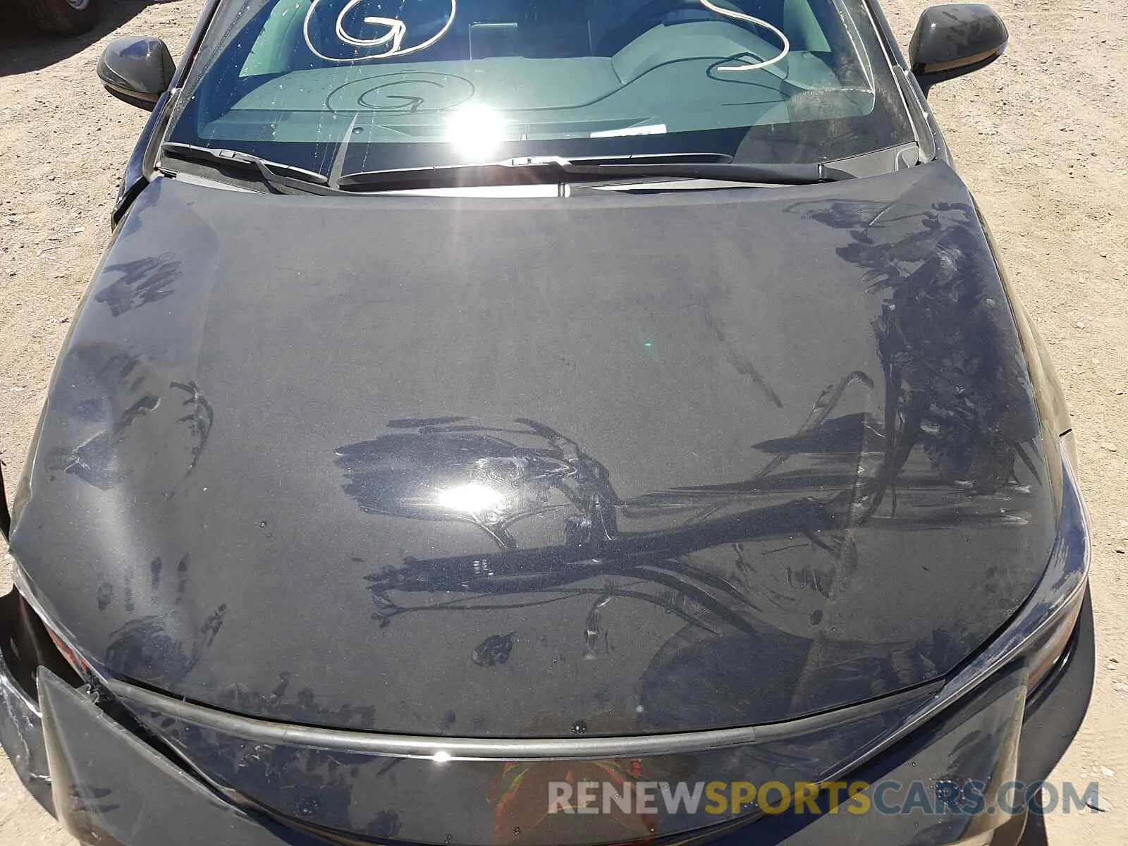 7 Photograph of a damaged car JTNC4MBE2M3126104 TOYOTA COROLLA 2021