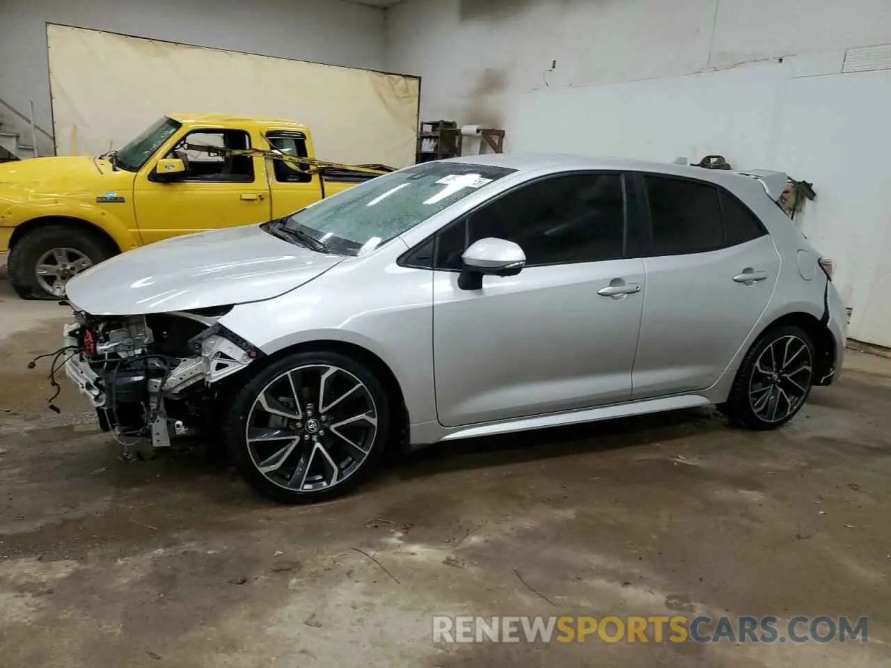 1 Фотография поврежденного автомобиля JTNC4MBE4M3107280 TOYOTA COROLLA 2021