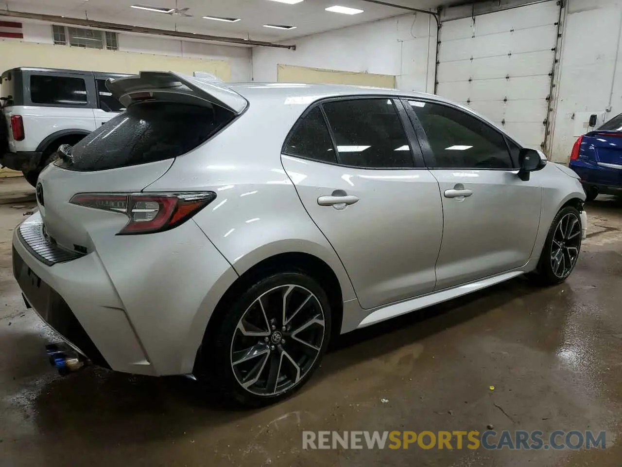 3 Фотография поврежденного автомобиля JTNC4MBE4M3107280 TOYOTA COROLLA 2021