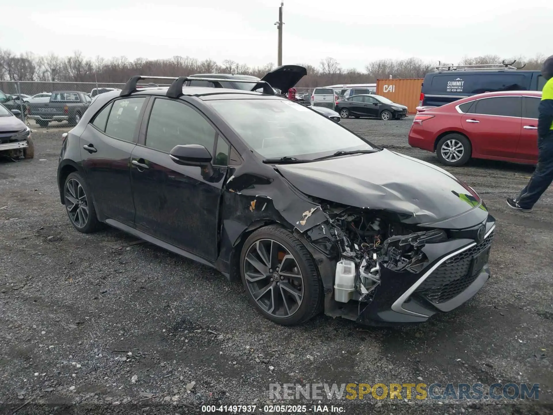 1 Фотография поврежденного автомобиля JTNC4MBE5M3106428 TOYOTA COROLLA 2021