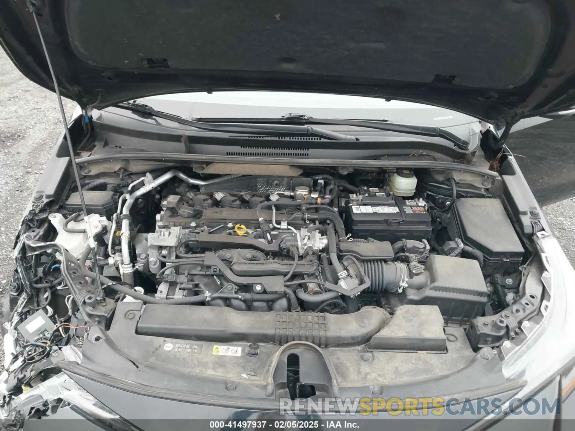 10 Фотография поврежденного автомобиля JTNC4MBE5M3106428 TOYOTA COROLLA 2021