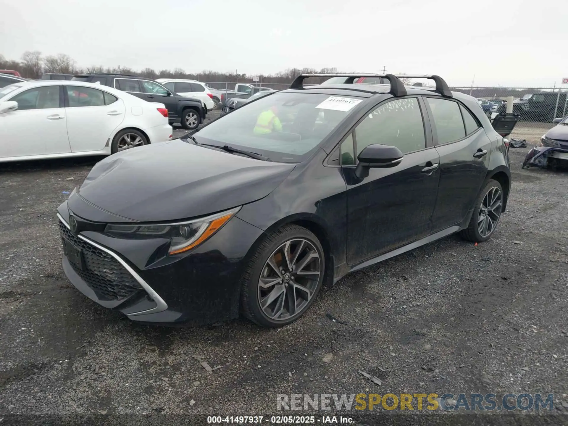 2 Фотография поврежденного автомобиля JTNC4MBE5M3106428 TOYOTA COROLLA 2021