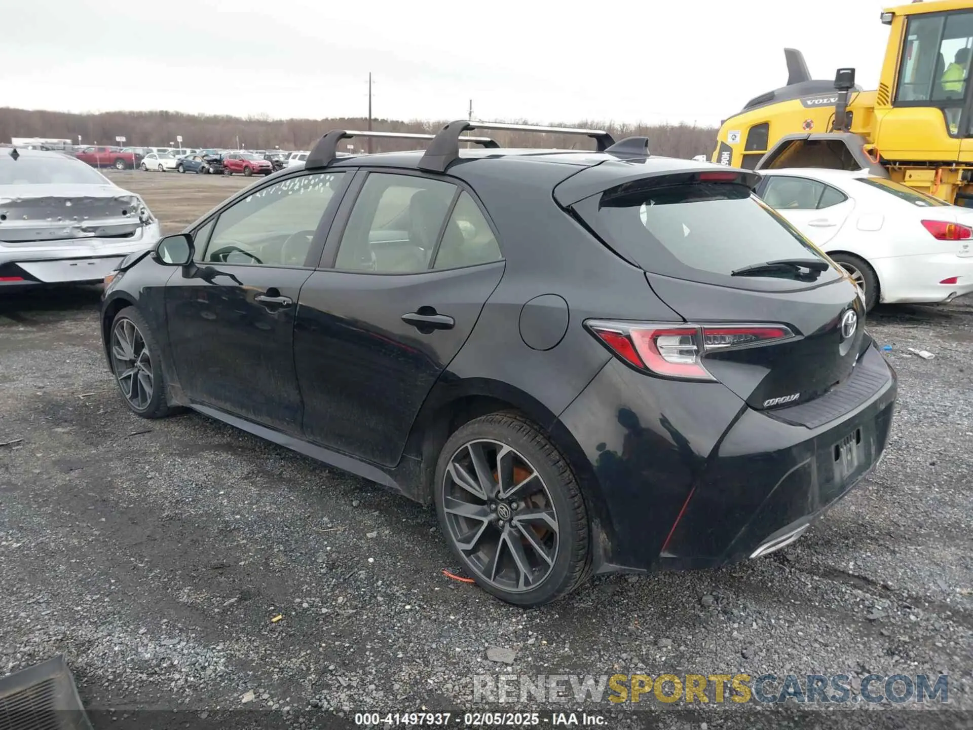 3 Фотография поврежденного автомобиля JTNC4MBE5M3106428 TOYOTA COROLLA 2021