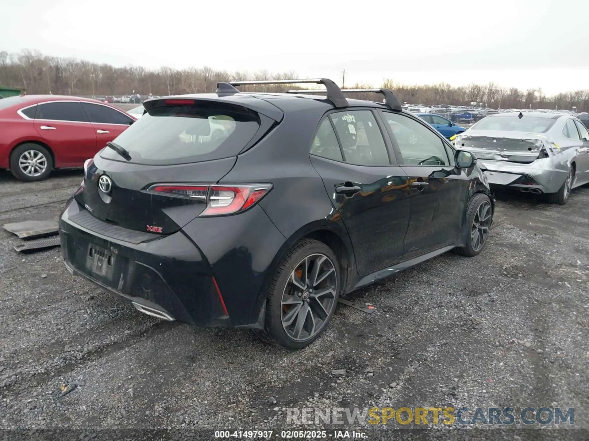 4 Фотография поврежденного автомобиля JTNC4MBE5M3106428 TOYOTA COROLLA 2021