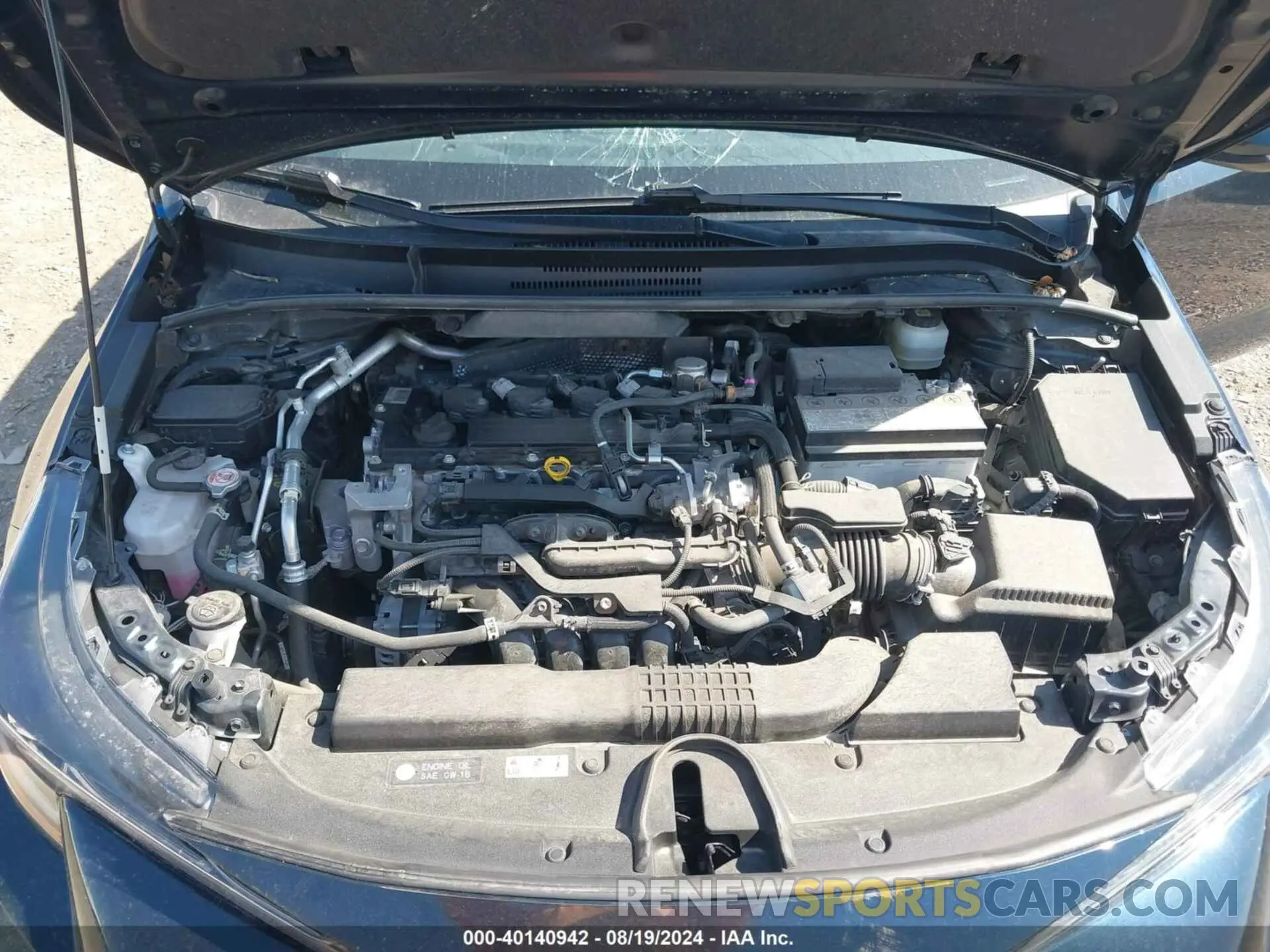 10 Фотография поврежденного автомобиля JTNC4MBE5M3124105 TOYOTA COROLLA 2021