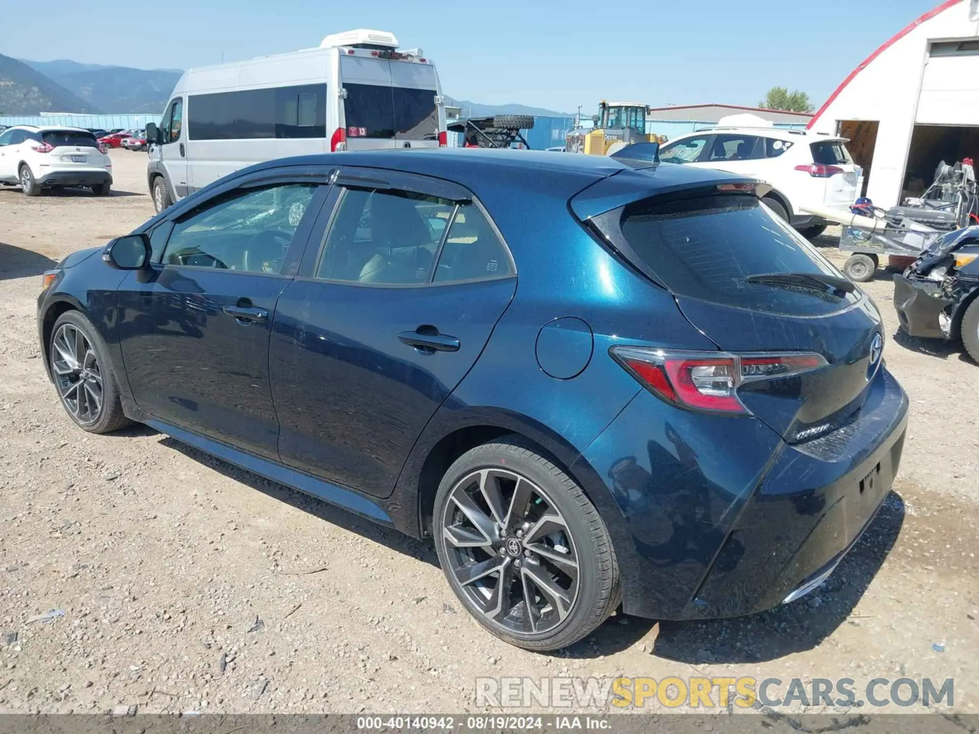 3 Фотография поврежденного автомобиля JTNC4MBE5M3124105 TOYOTA COROLLA 2021