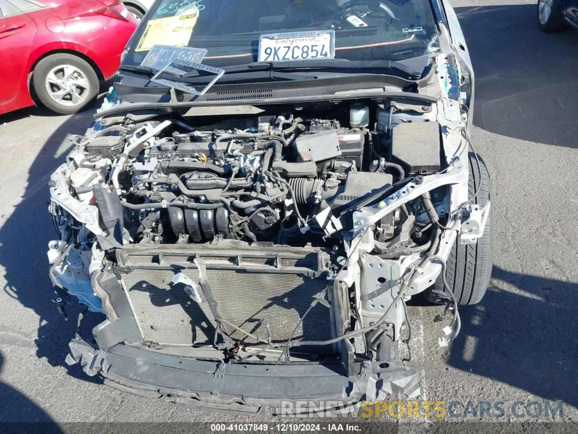 10 Фотография поврежденного автомобиля JTNC4MBE5M3130860 TOYOTA COROLLA 2021