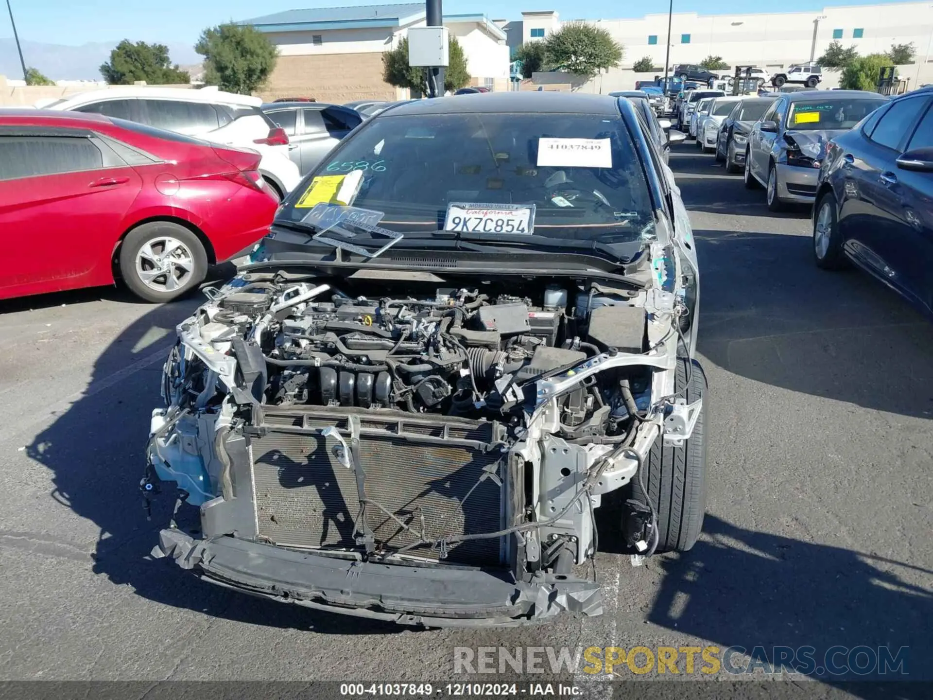 13 Фотография поврежденного автомобиля JTNC4MBE5M3130860 TOYOTA COROLLA 2021