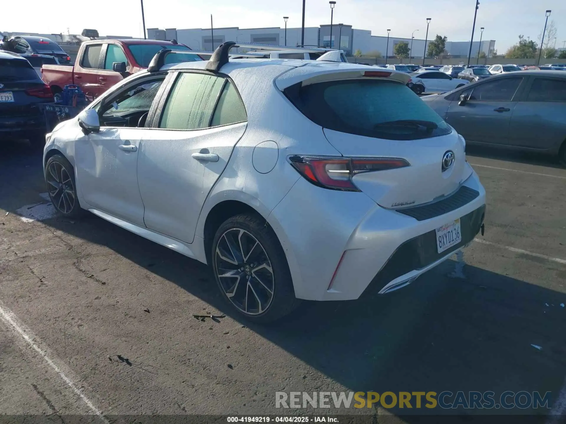 3 Фотография поврежденного автомобиля JTNC4MBE5M3146928 TOYOTA COROLLA 2021