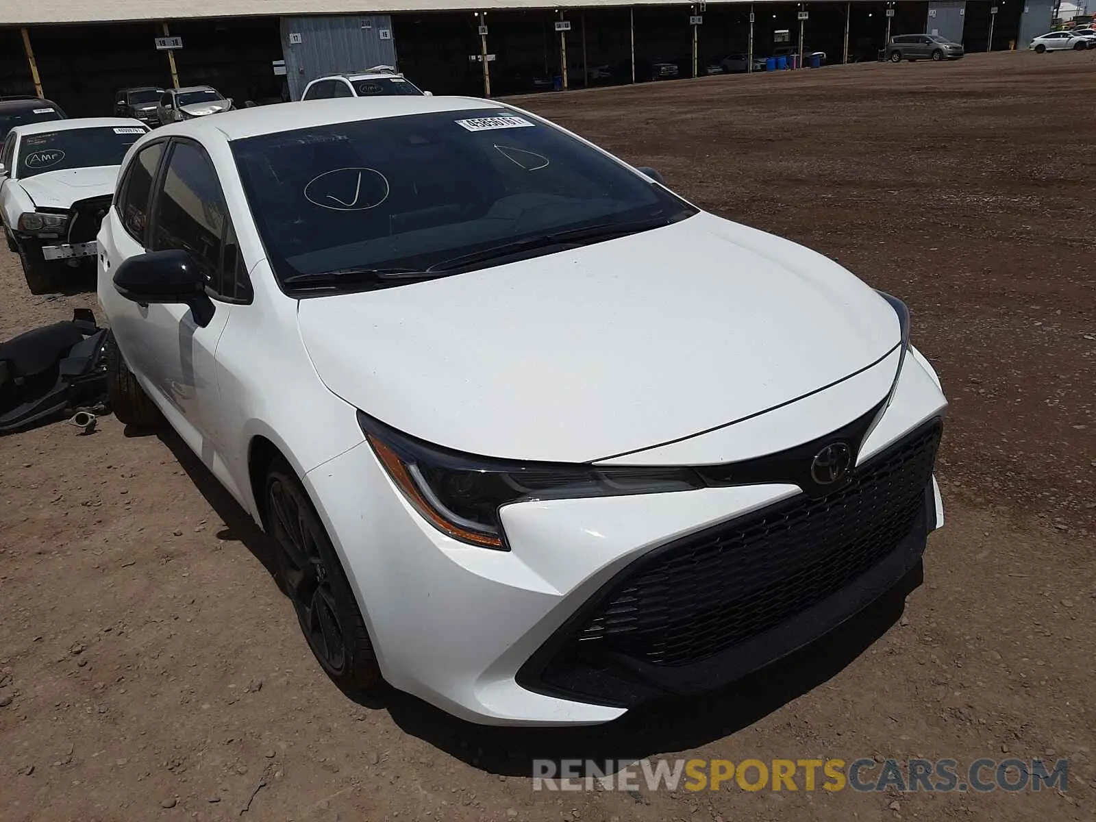1 Photograph of a damaged car JTND4MBE0M3116434 TOYOTA COROLLA 2021
