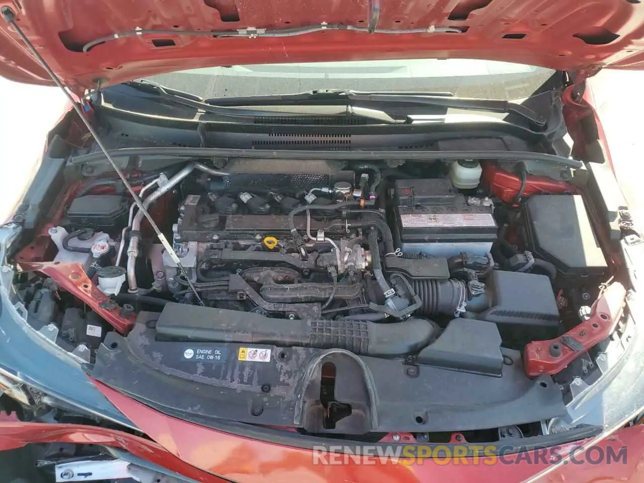 11 Фотография поврежденного автомобиля JTND4MBE0M3117342 TOYOTA COROLLA 2021