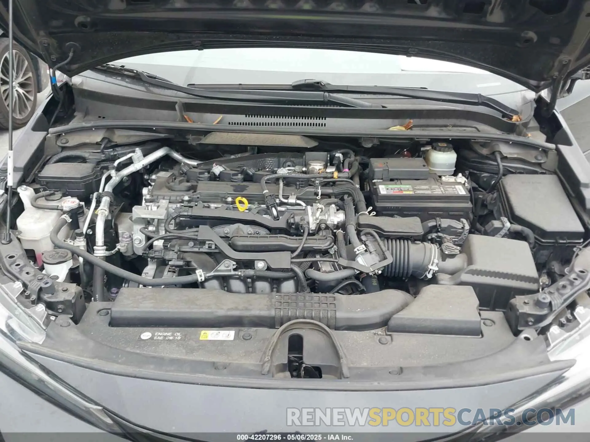 10 Фотография поврежденного автомобиля JTND4MBE0M3121357 TOYOTA COROLLA 2021