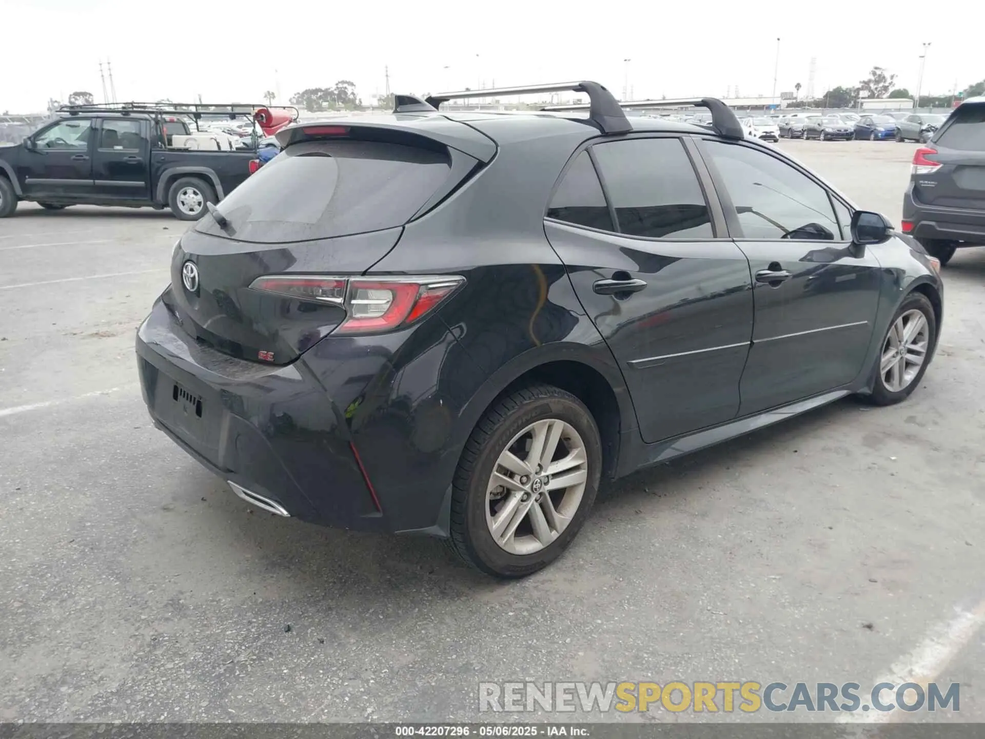 4 Фотография поврежденного автомобиля JTND4MBE0M3121357 TOYOTA COROLLA 2021