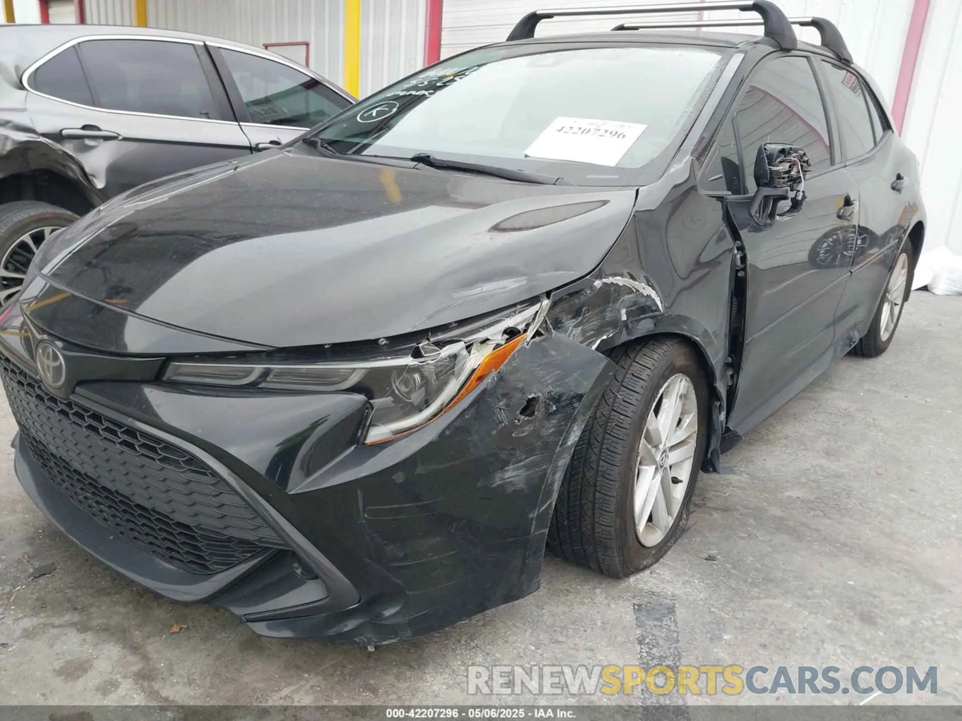 6 Фотография поврежденного автомобиля JTND4MBE0M3121357 TOYOTA COROLLA 2021
