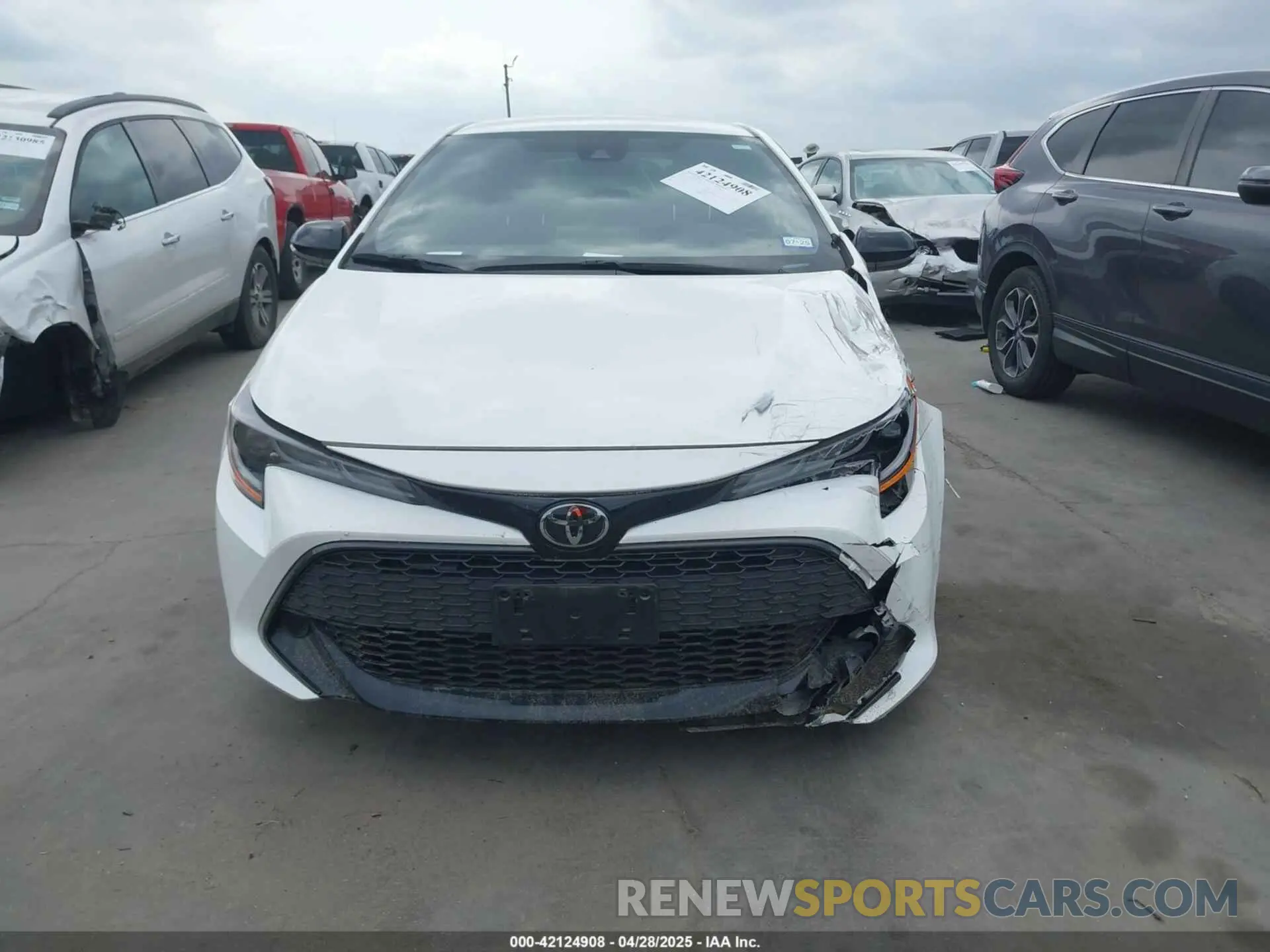 12 Фотография поврежденного автомобиля JTND4MBE0M3144654 TOYOTA COROLLA 2021