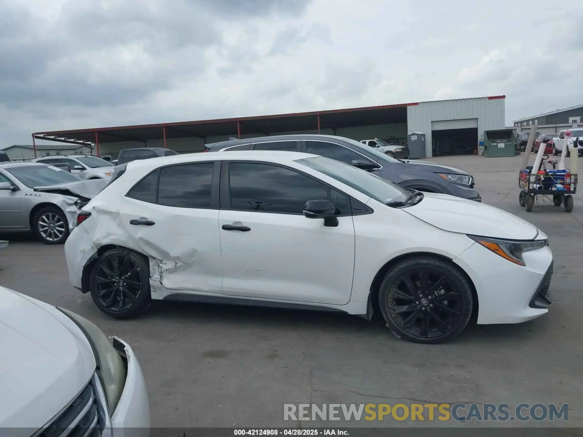 13 Фотография поврежденного автомобиля JTND4MBE0M3144654 TOYOTA COROLLA 2021