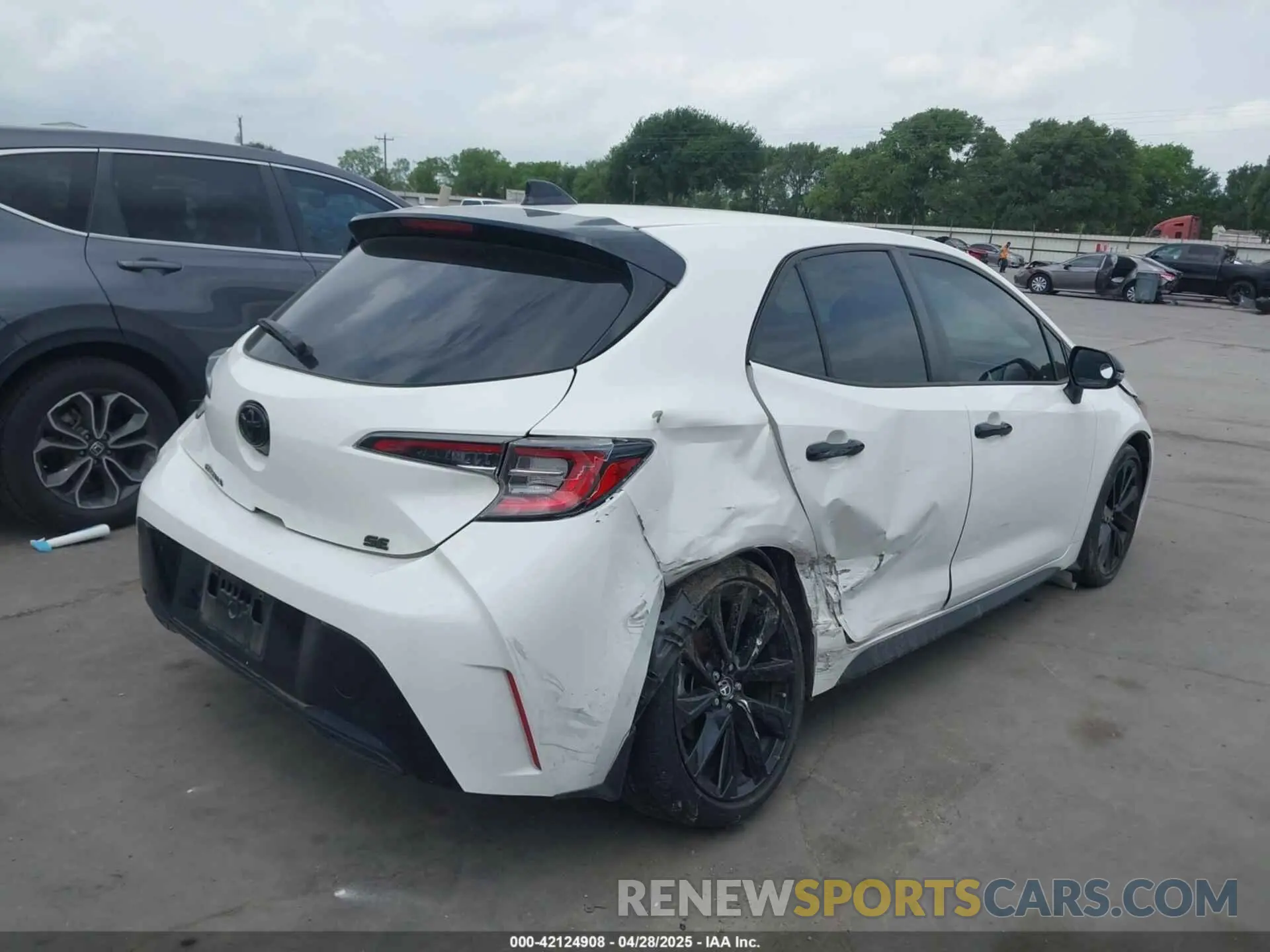 4 Фотография поврежденного автомобиля JTND4MBE0M3144654 TOYOTA COROLLA 2021