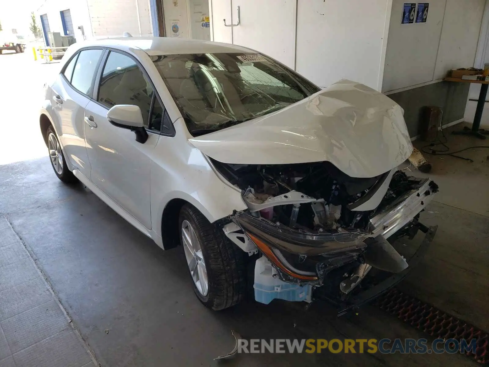 1 Photograph of a damaged car JTND4MBE1M3111467 TOYOTA COROLLA 2021