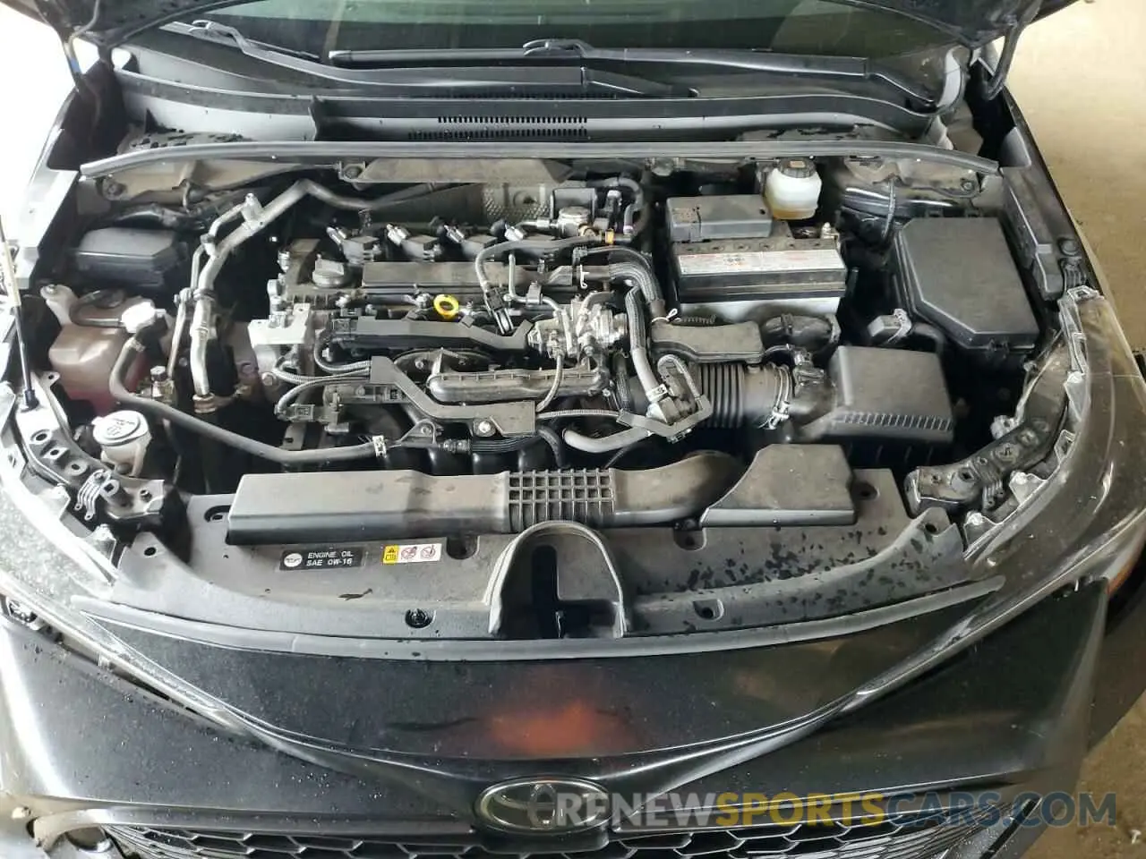 11 Фотография поврежденного автомобиля JTND4MBE1M3117043 TOYOTA COROLLA 2021