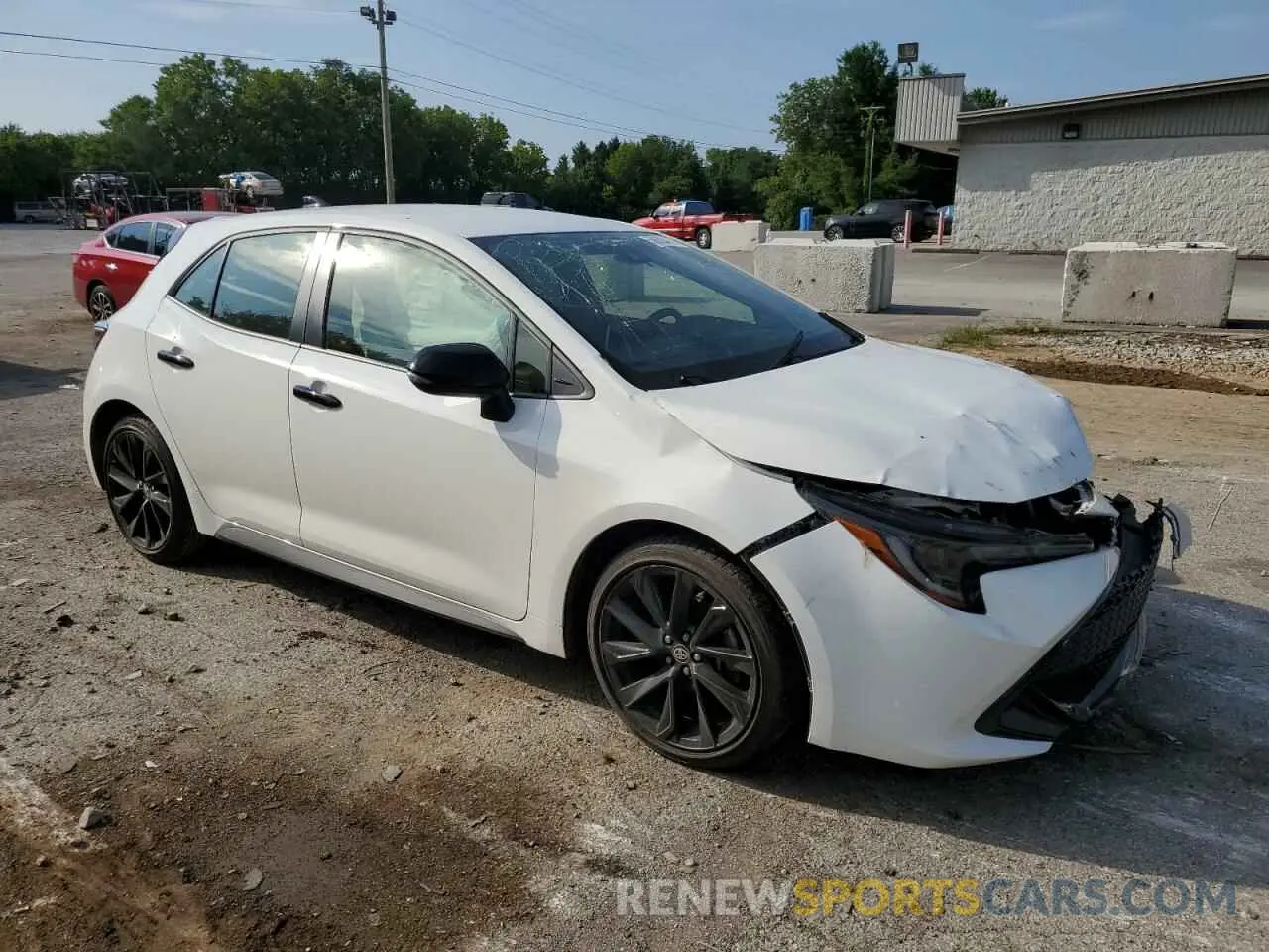 4 Photograph of a damaged car JTND4MBE1M3117088 TOYOTA COROLLA 2021