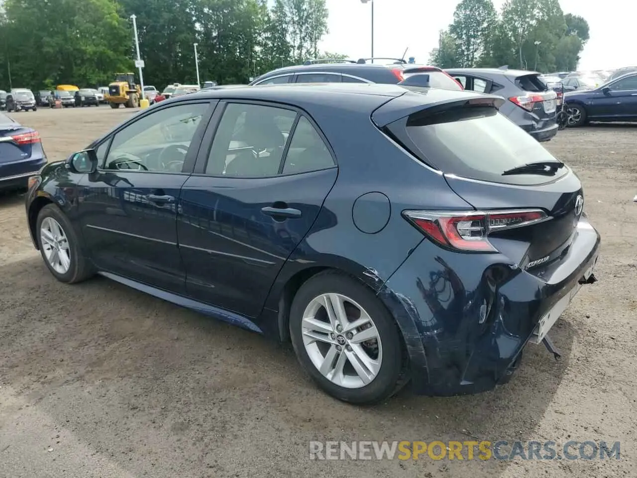 2 Фотография поврежденного автомобиля JTND4MBE1M3128771 TOYOTA COROLLA 2021