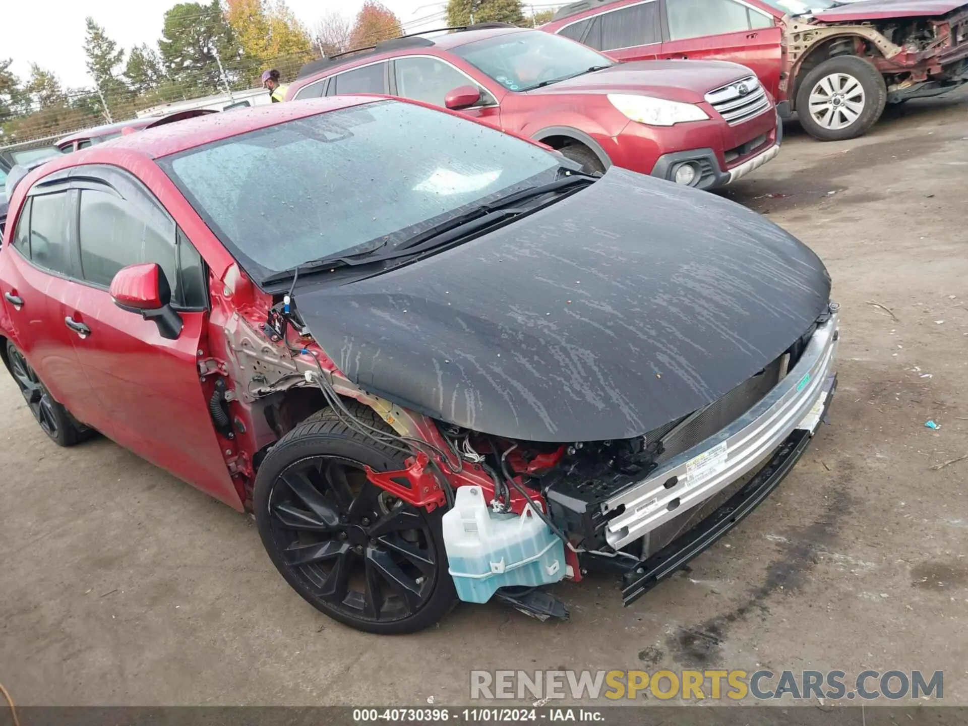 1 Фотография поврежденного автомобиля JTND4MBE2M3105919 TOYOTA COROLLA 2021