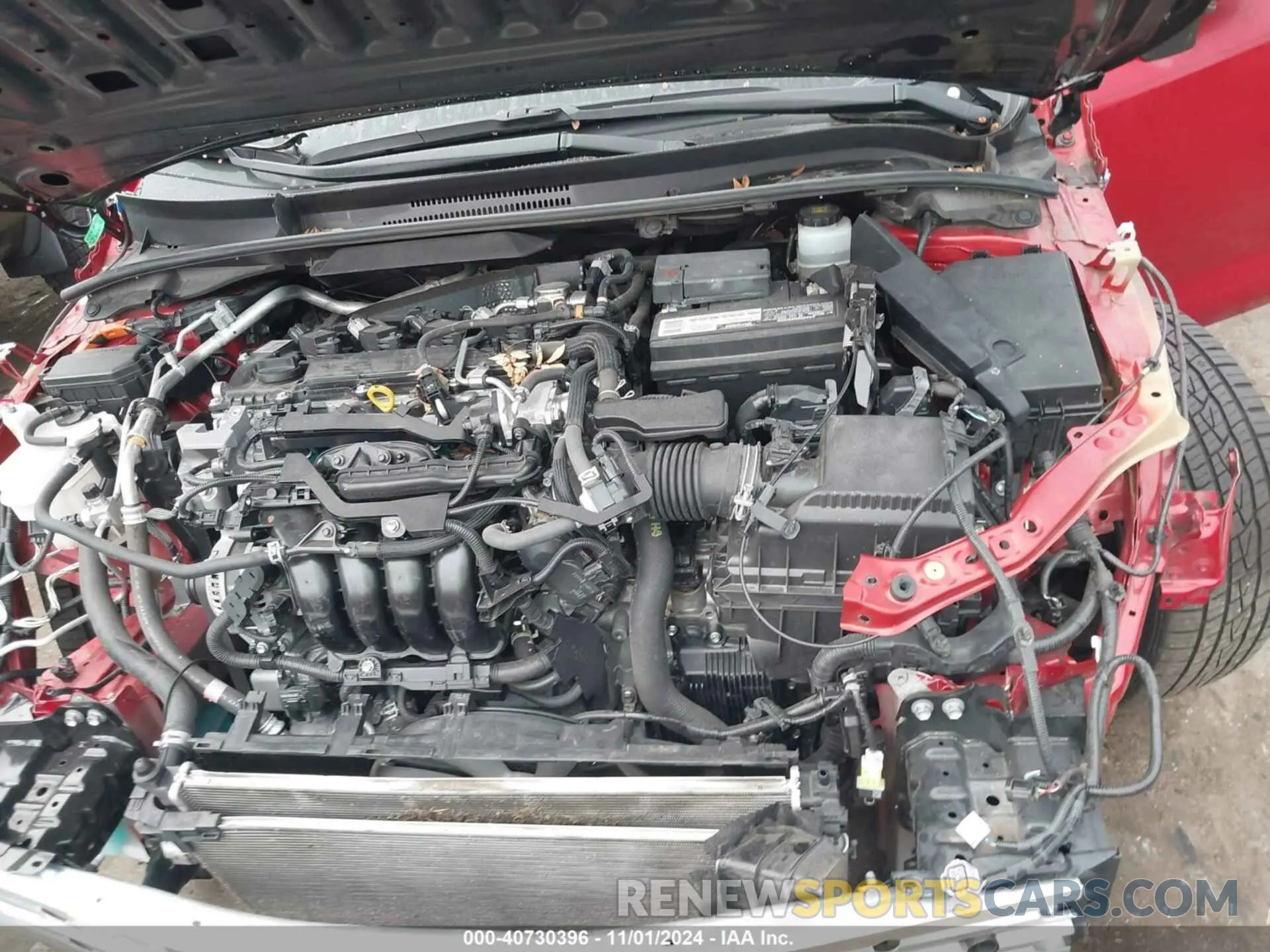 10 Фотография поврежденного автомобиля JTND4MBE2M3105919 TOYOTA COROLLA 2021