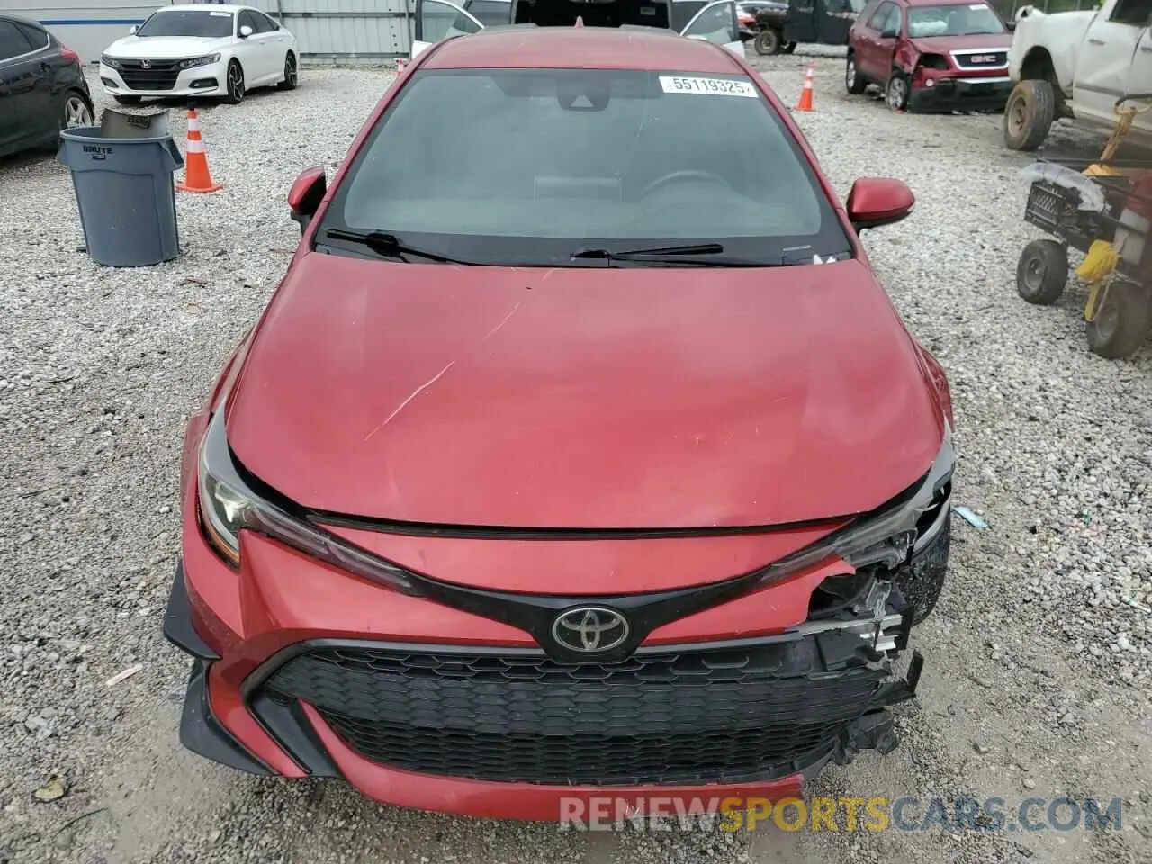 5 Photograph of a damaged car JTND4MBE2M3115026 TOYOTA COROLLA 2021