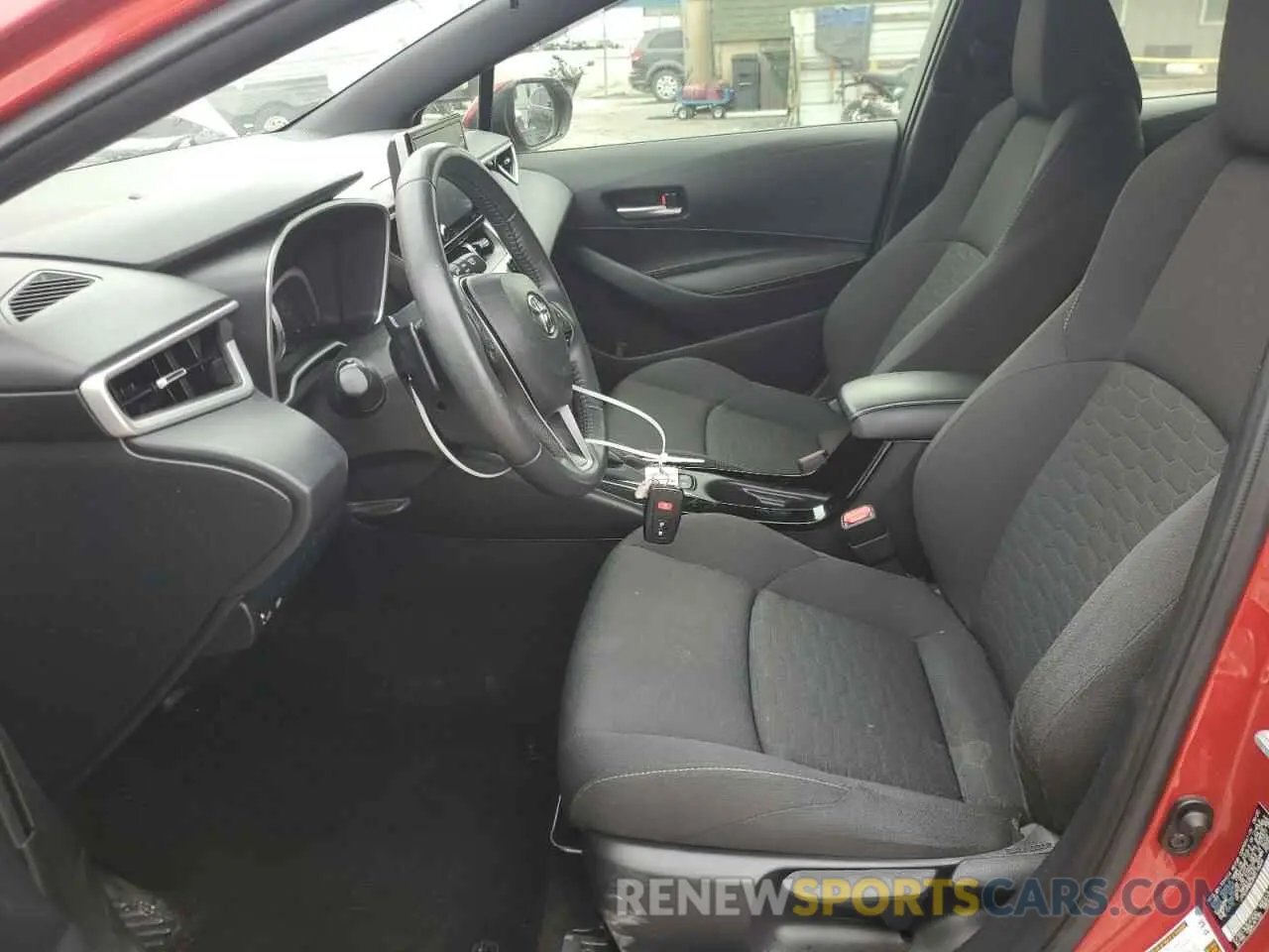 7 Photograph of a damaged car JTND4MBE2M3115026 TOYOTA COROLLA 2021